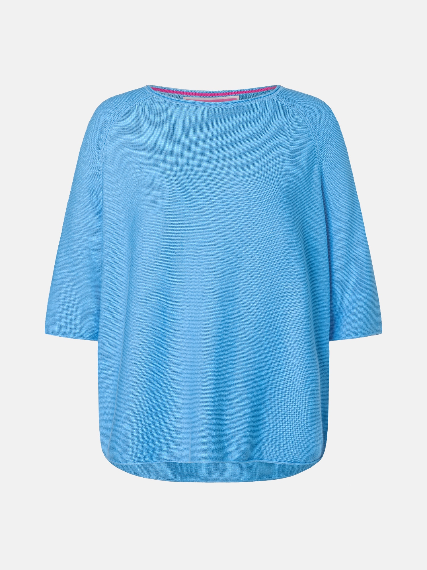 Lieblingsstück Kurzarmpullover »KleraEP« Halbarm mit Rundhals, unifarben