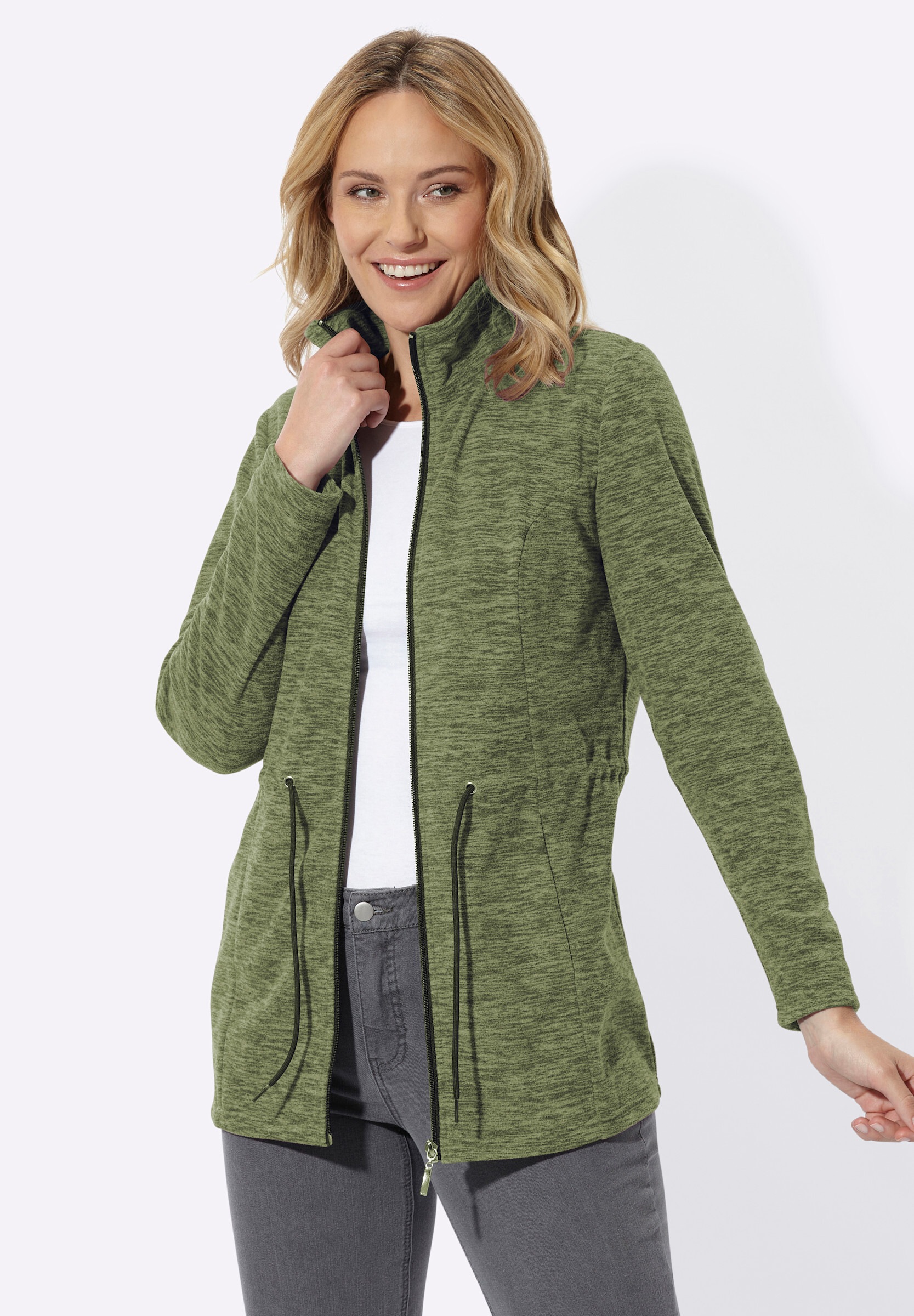 Sieh an! Fleecejacke »Fleece-Jacke Fleecejacke«