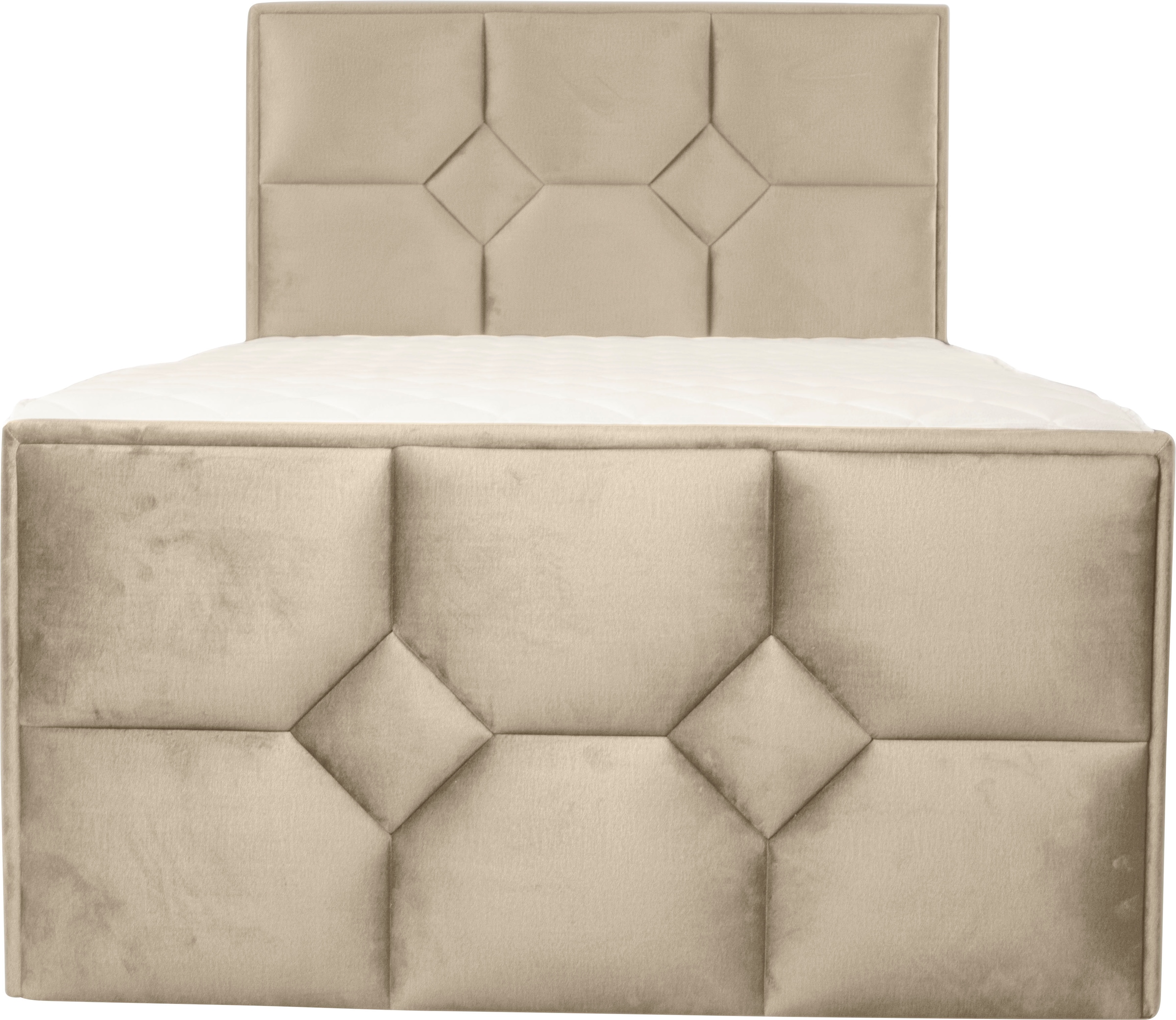 Leonique Boxspringbett »Ambre«, mit Taschen-Federkernmatratze