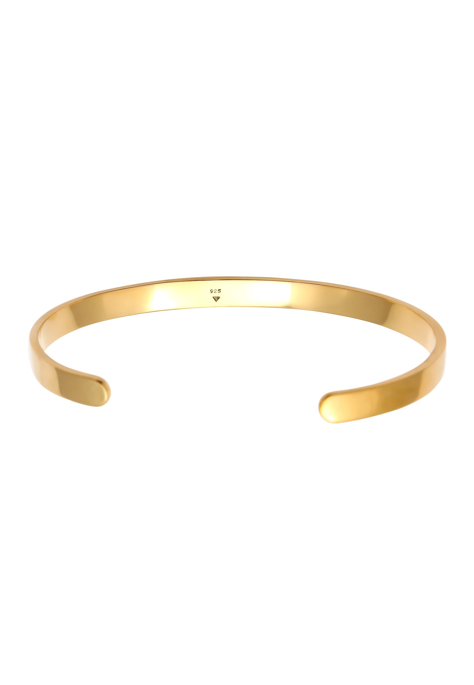 Elli Premium Armreif »Armband Armreif Offen Zeitlos Basic 925 Silber«