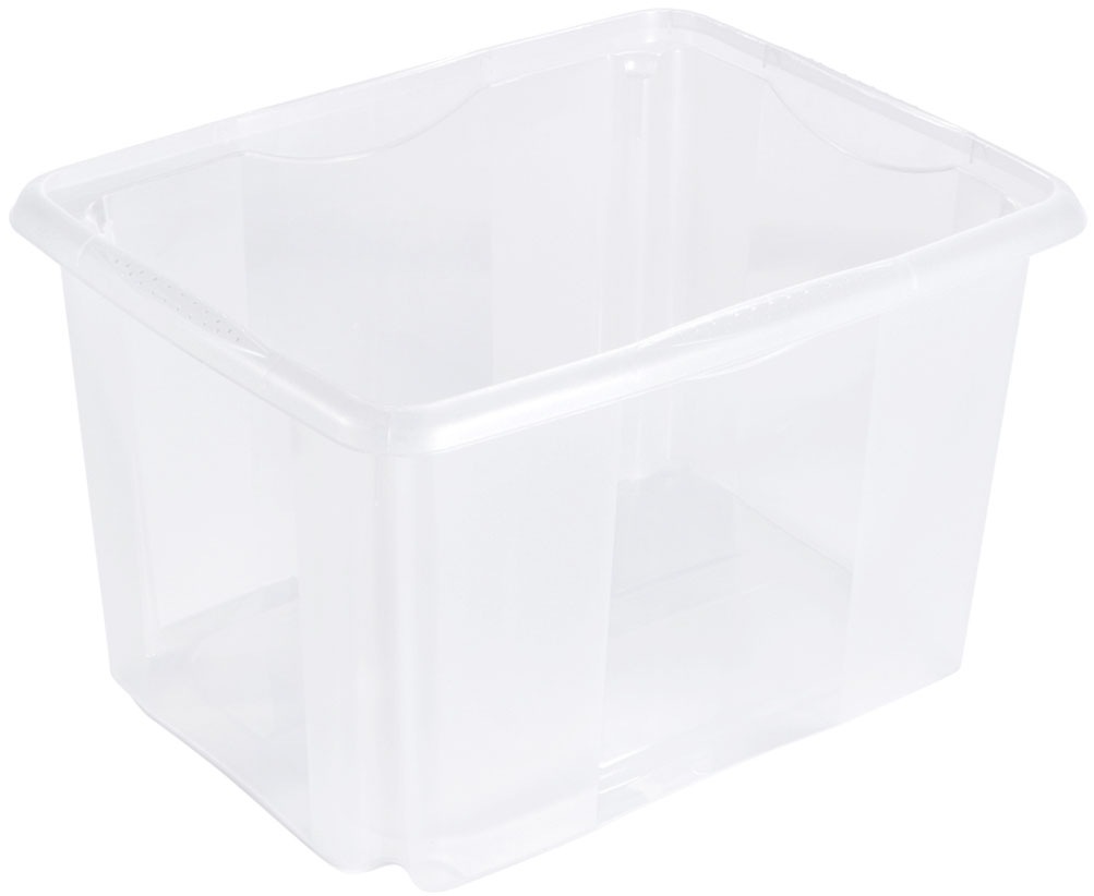 keeeper Aufbewahrungsbox »Emil, 3er Set, 30 L, 44,5 x 34,5 x 27 cm« ineinander und aufeinander stapelbar