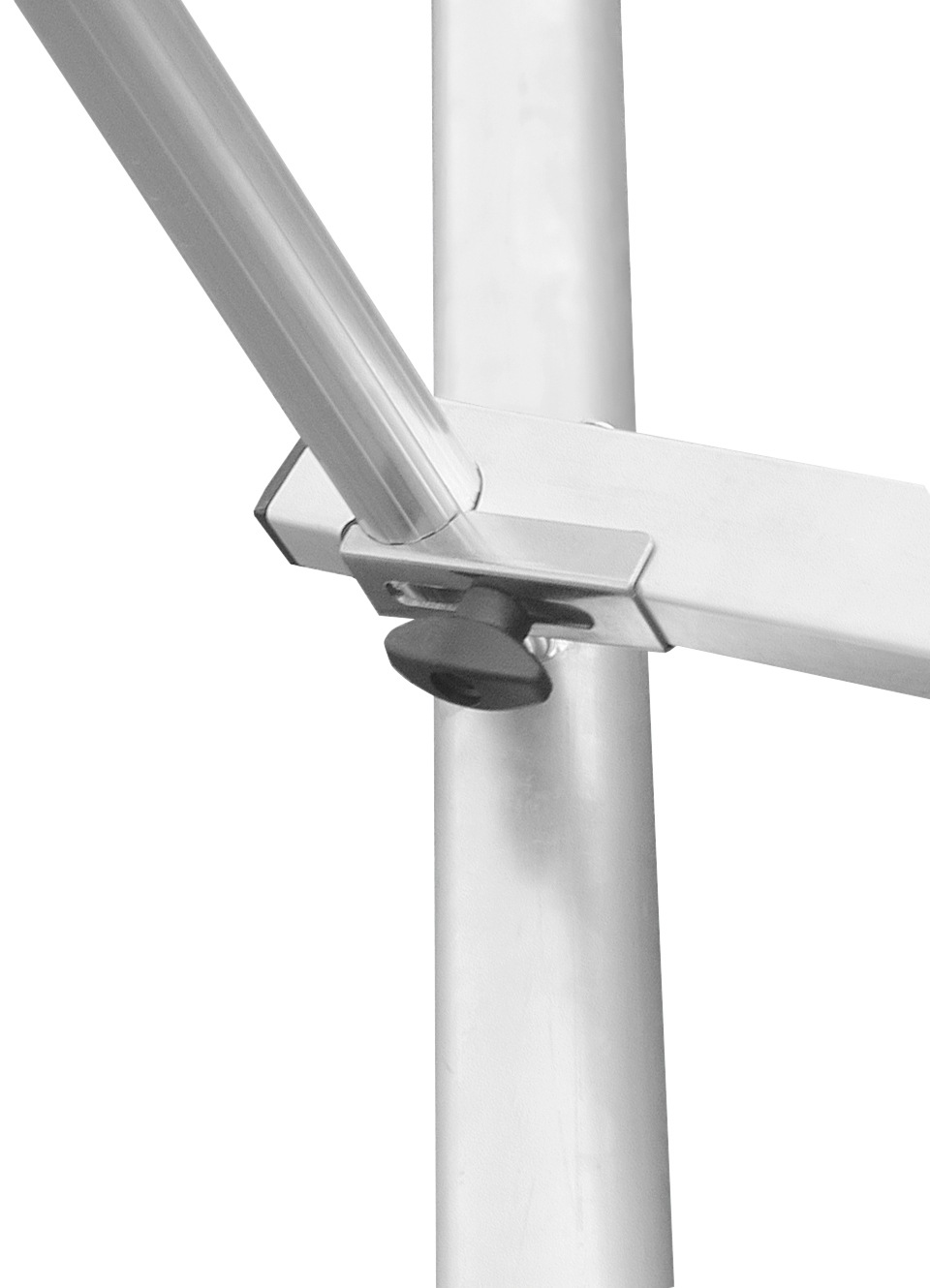 KRAUSE Arbeitsgerüst »ClimTec System«, Alu-Grundgerüst, aufstockbar, Arbeitshöhe: 3 Meter