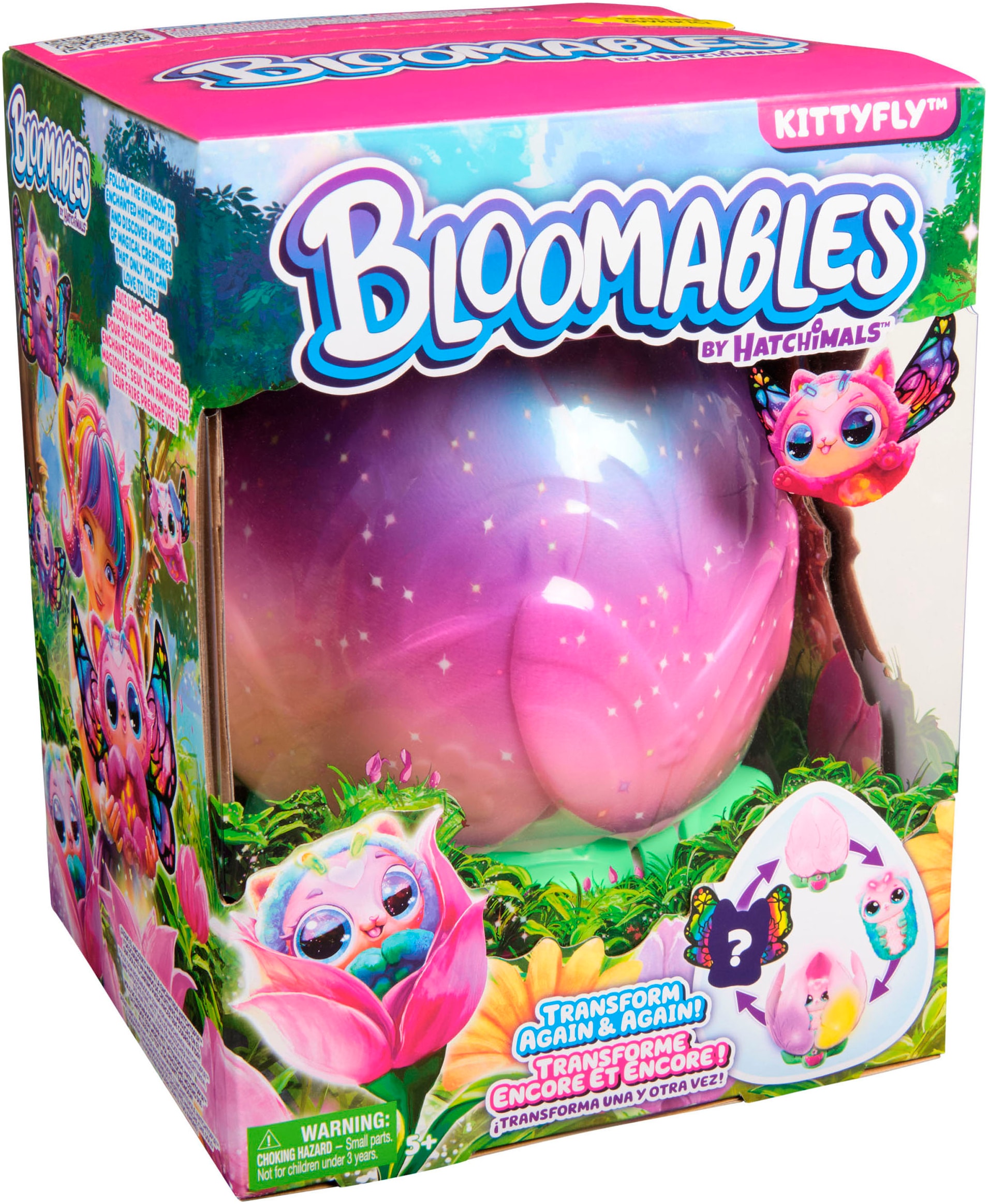 Spin Master Spielfigur »Bloomables von Hatchimals - Kittyfly« mit Sound