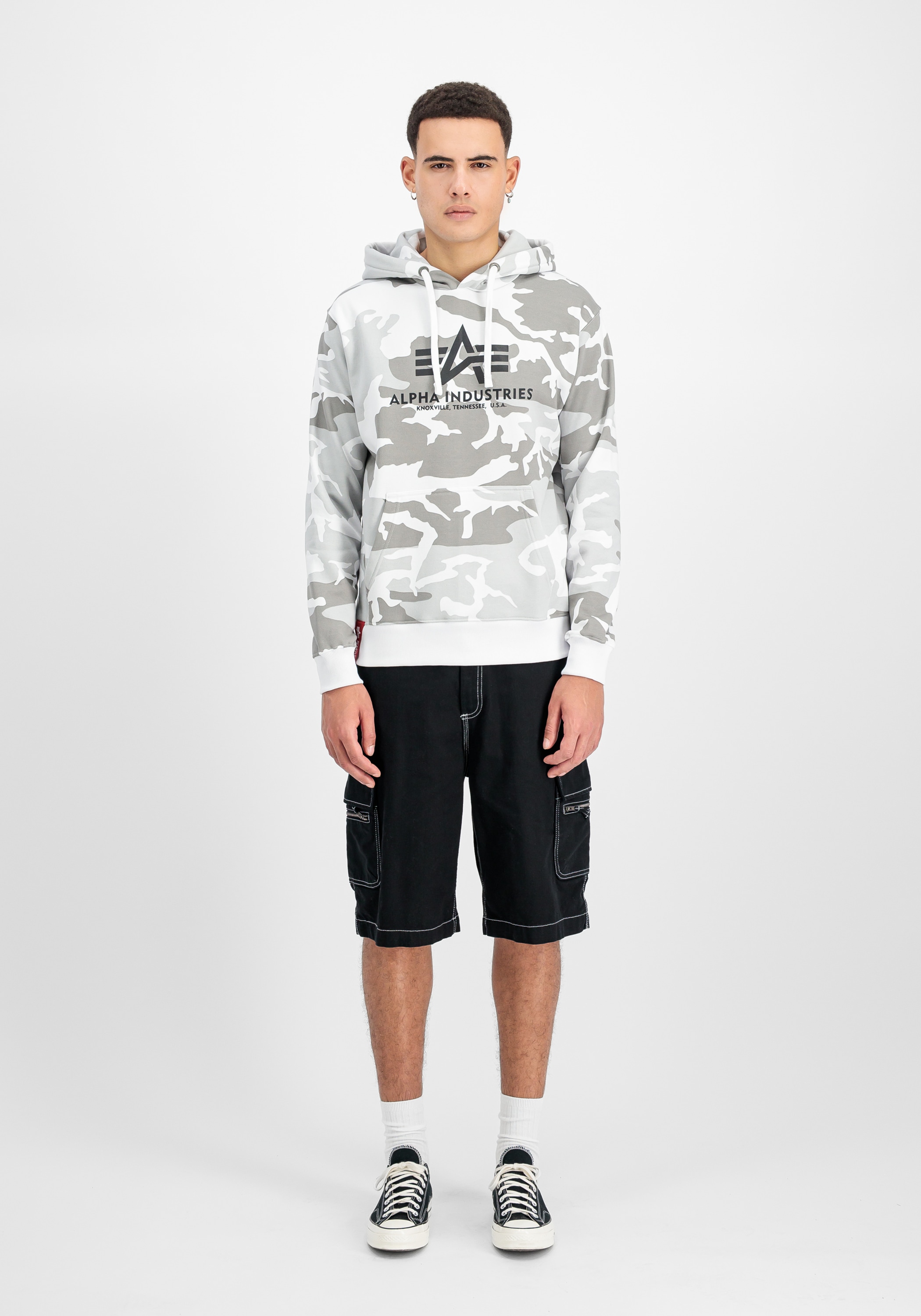 Alpha Industries Hoodie »Alpha Industries Men - Hoodies Basic Hoodie BL Camo«