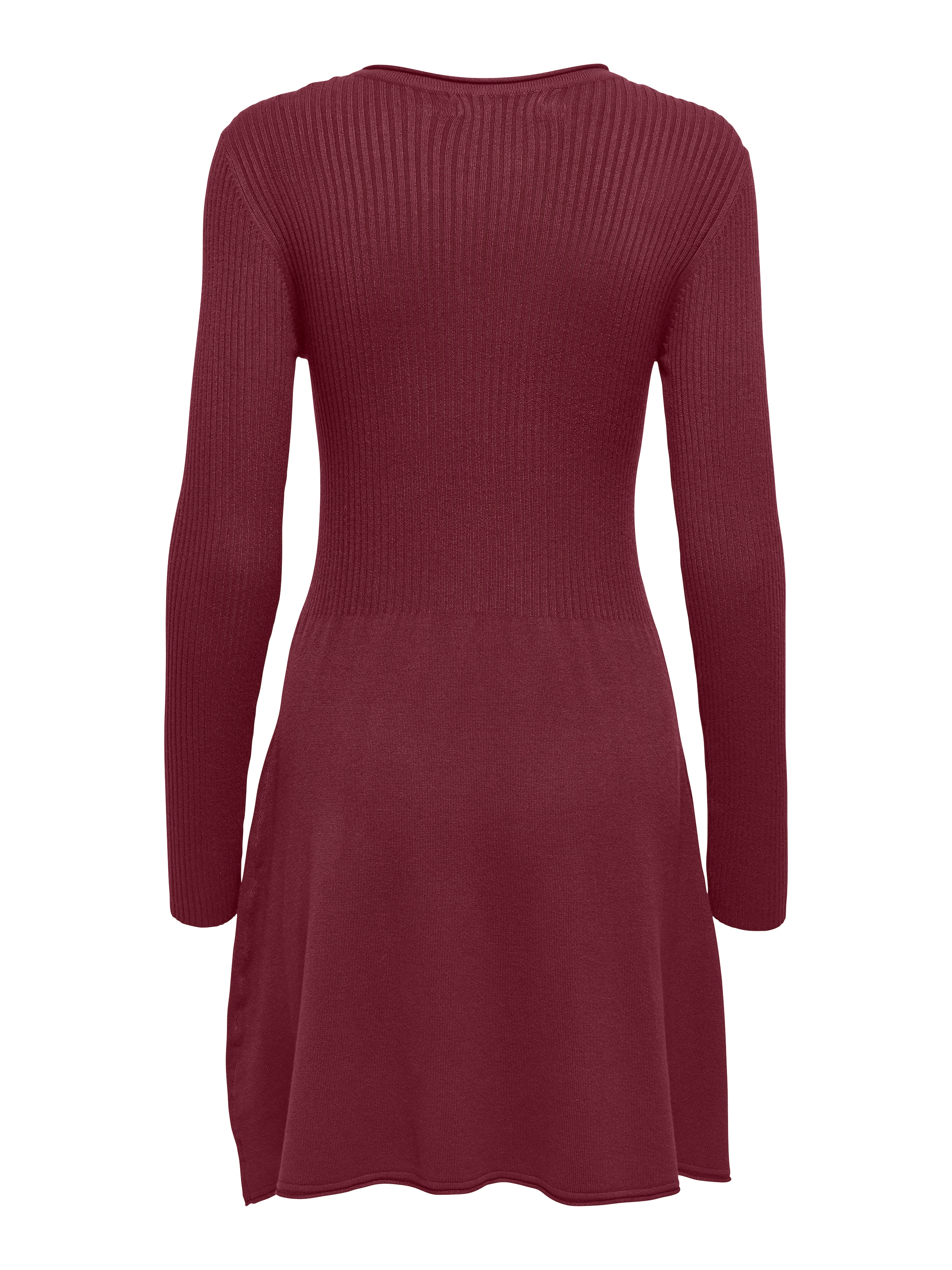 ONLY Strickkleid »ONLALMA L/S O-NECK DRESS KNT NOOS«