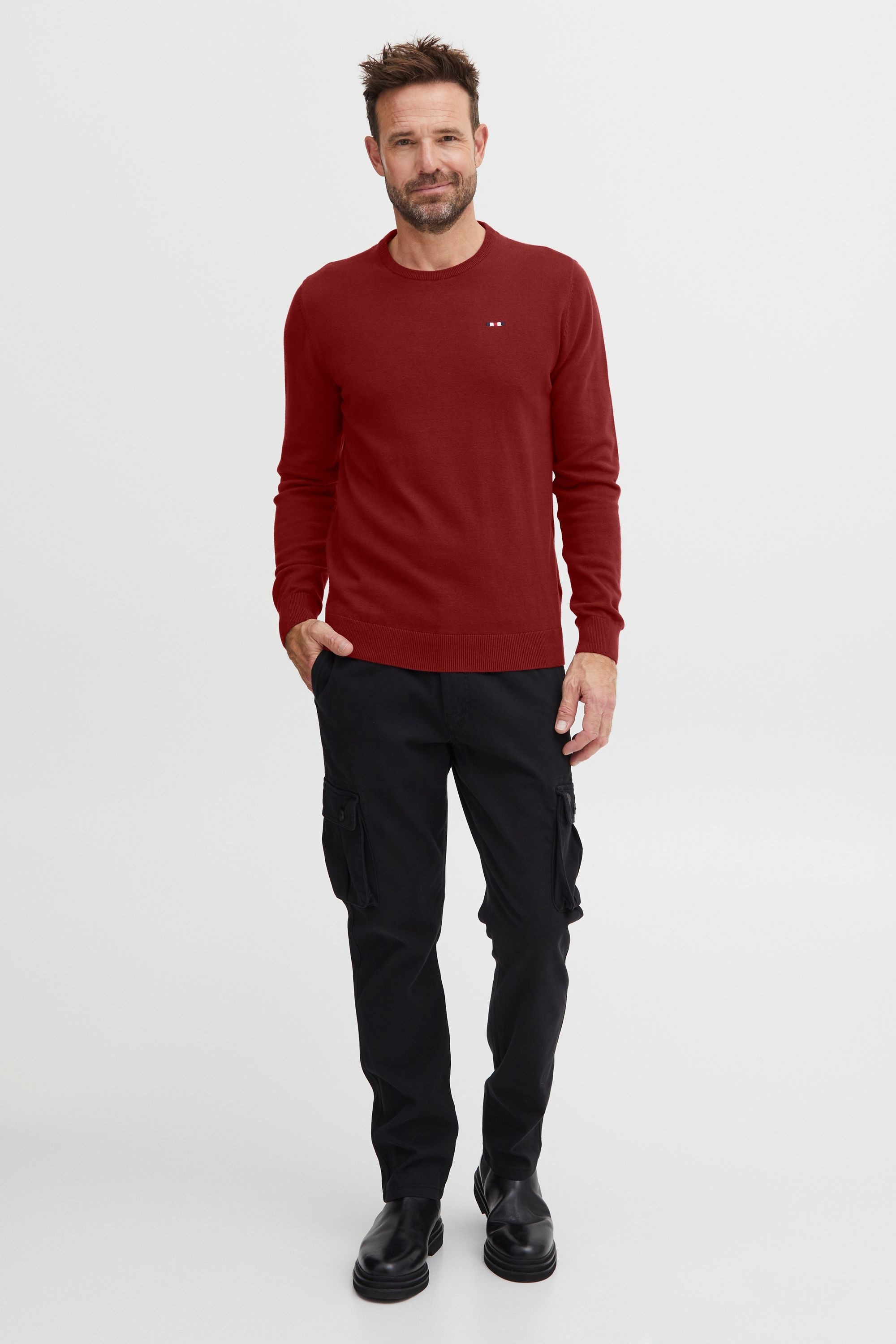 FQ1924 Strickfleece-Pullover »Strickpullover FQElliot«