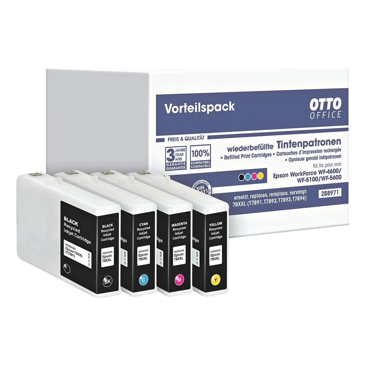 Otto Office Tintenpatronen-Set ersetzt Epson 78XXL