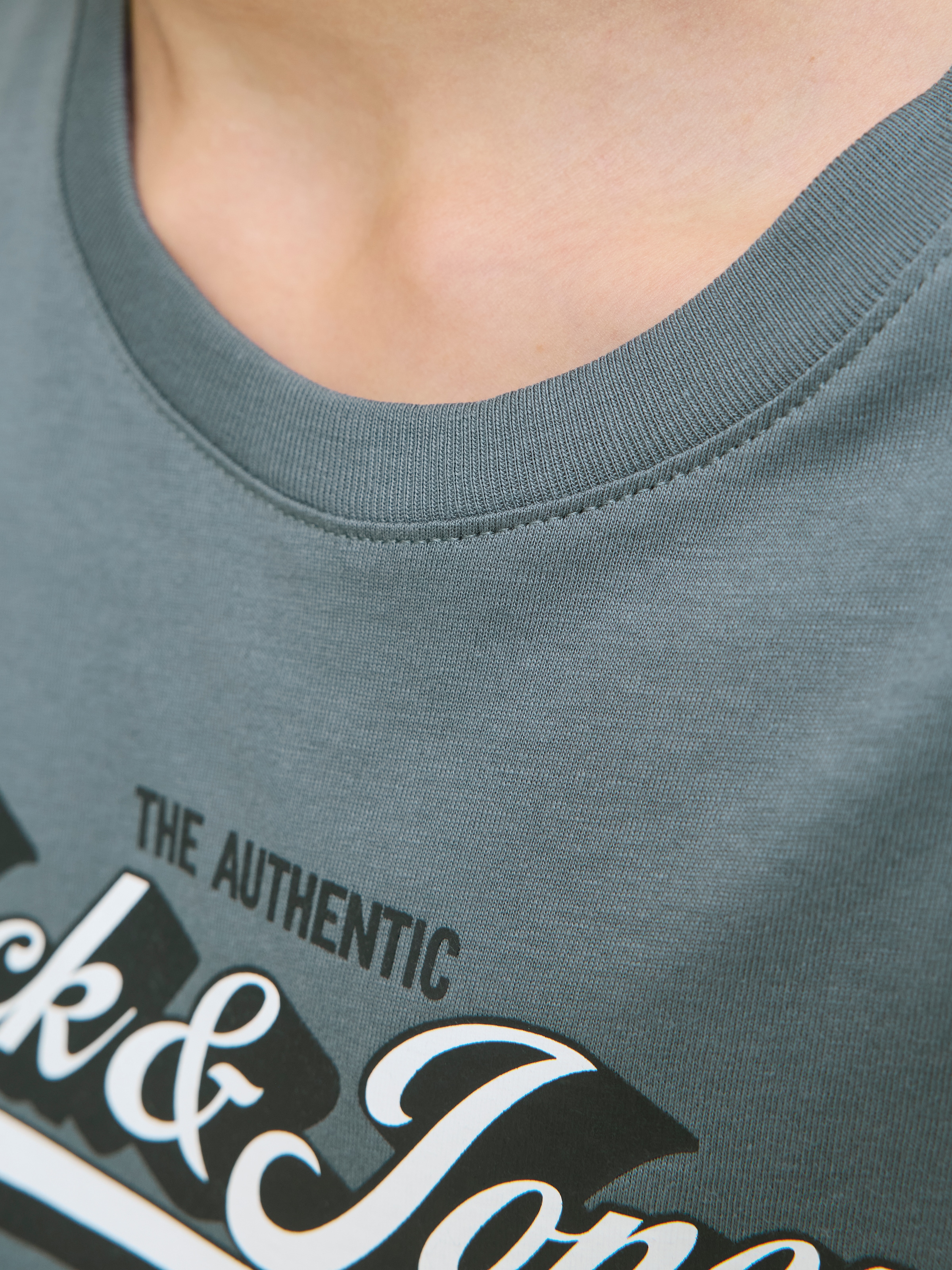 Jack & Jones Junior T-Shirt »JJELOGO TEE SS ONECK 2 COL AW25 NOOS JNR«