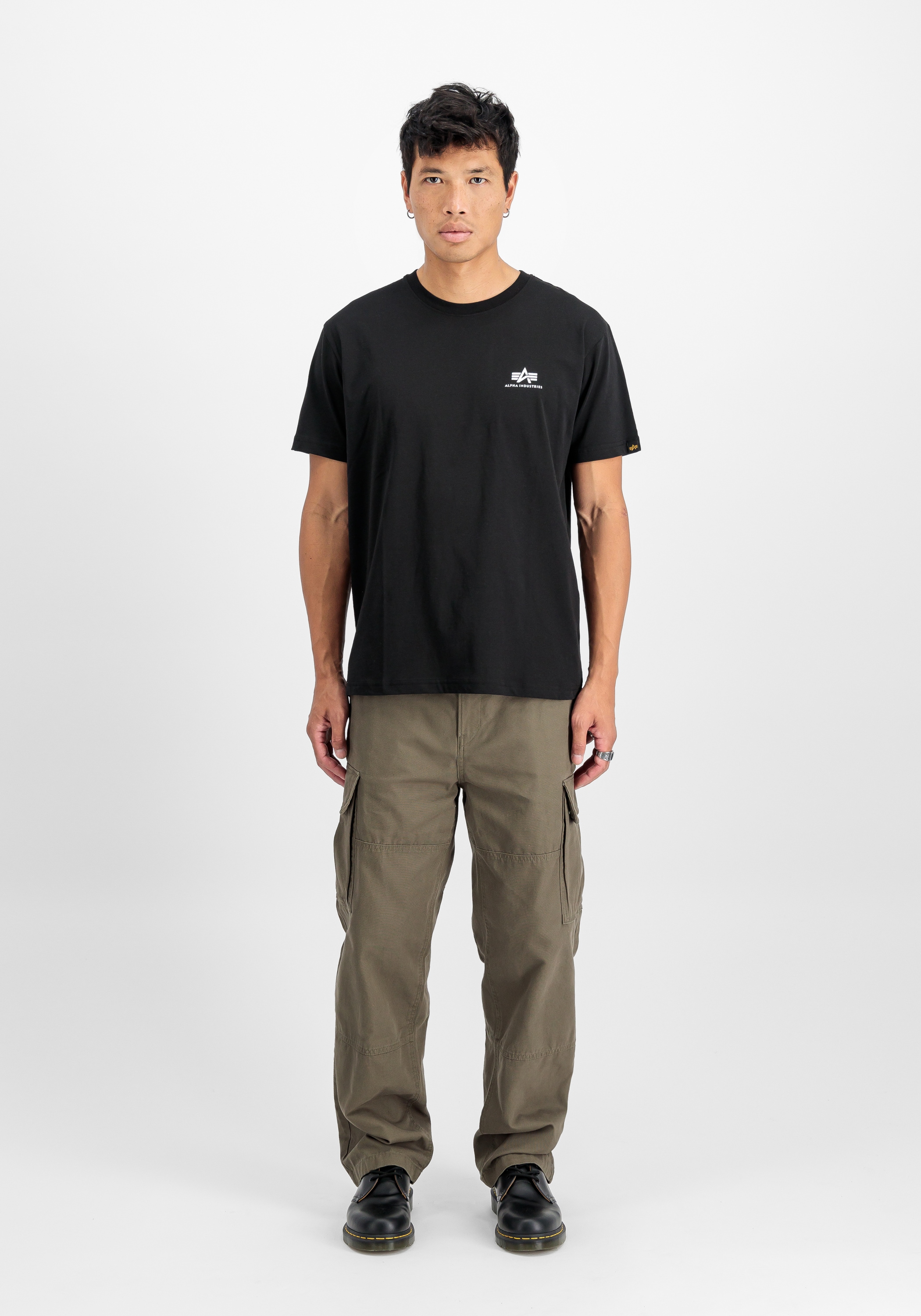 Alpha Industries T-Shirt »Alpha Industries Men - T-Shirts Basic T-Shirt SL 2 Pack«