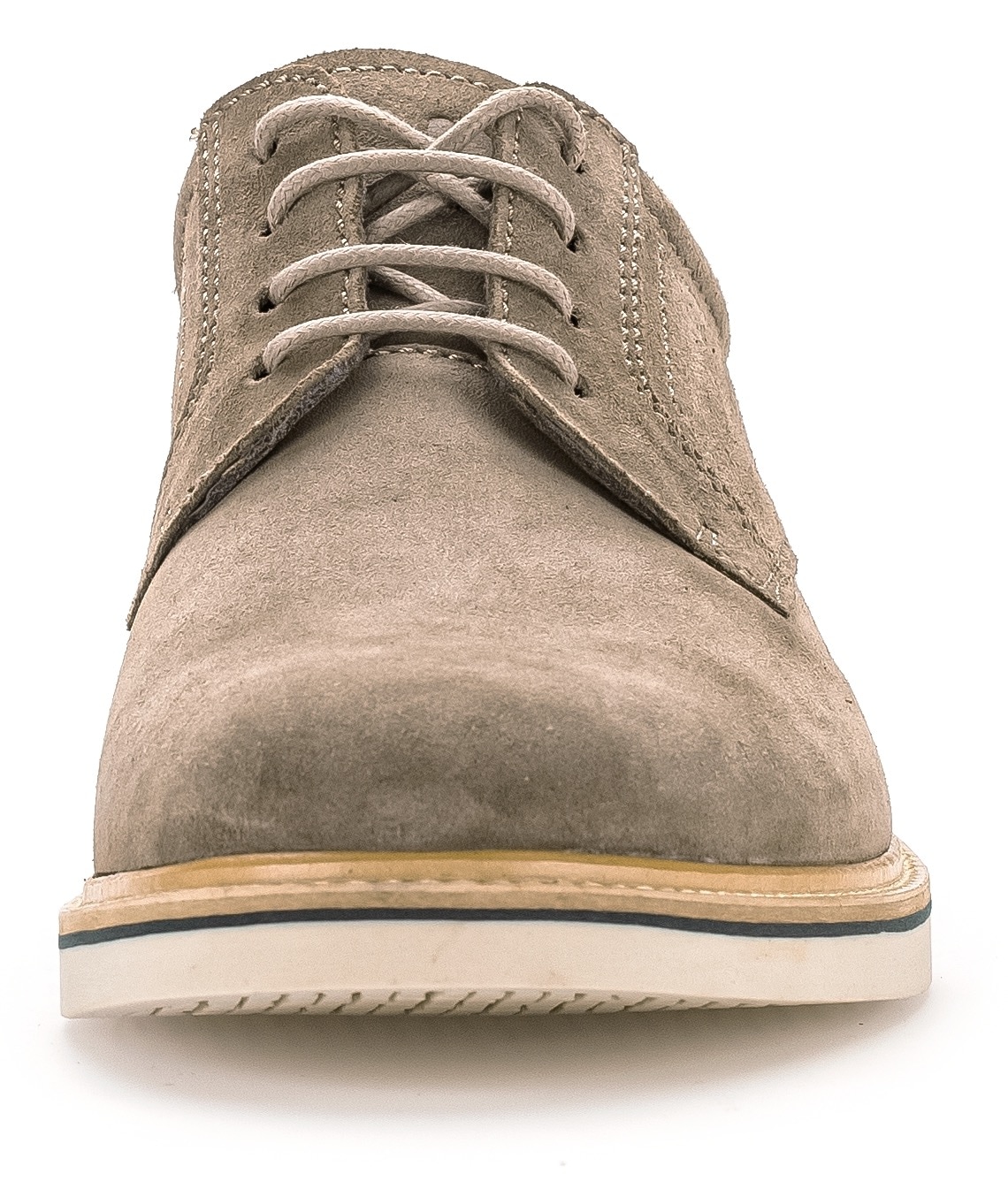 Pius Gabor Schnürschuh  , Blockabsatz, Businessschuh, Halbschuh mit Ziernähten, G-Weite