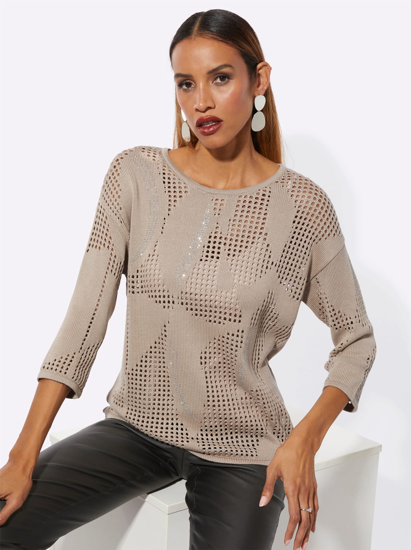 creation L 3/4 Arm-Pullover »Pullover«
