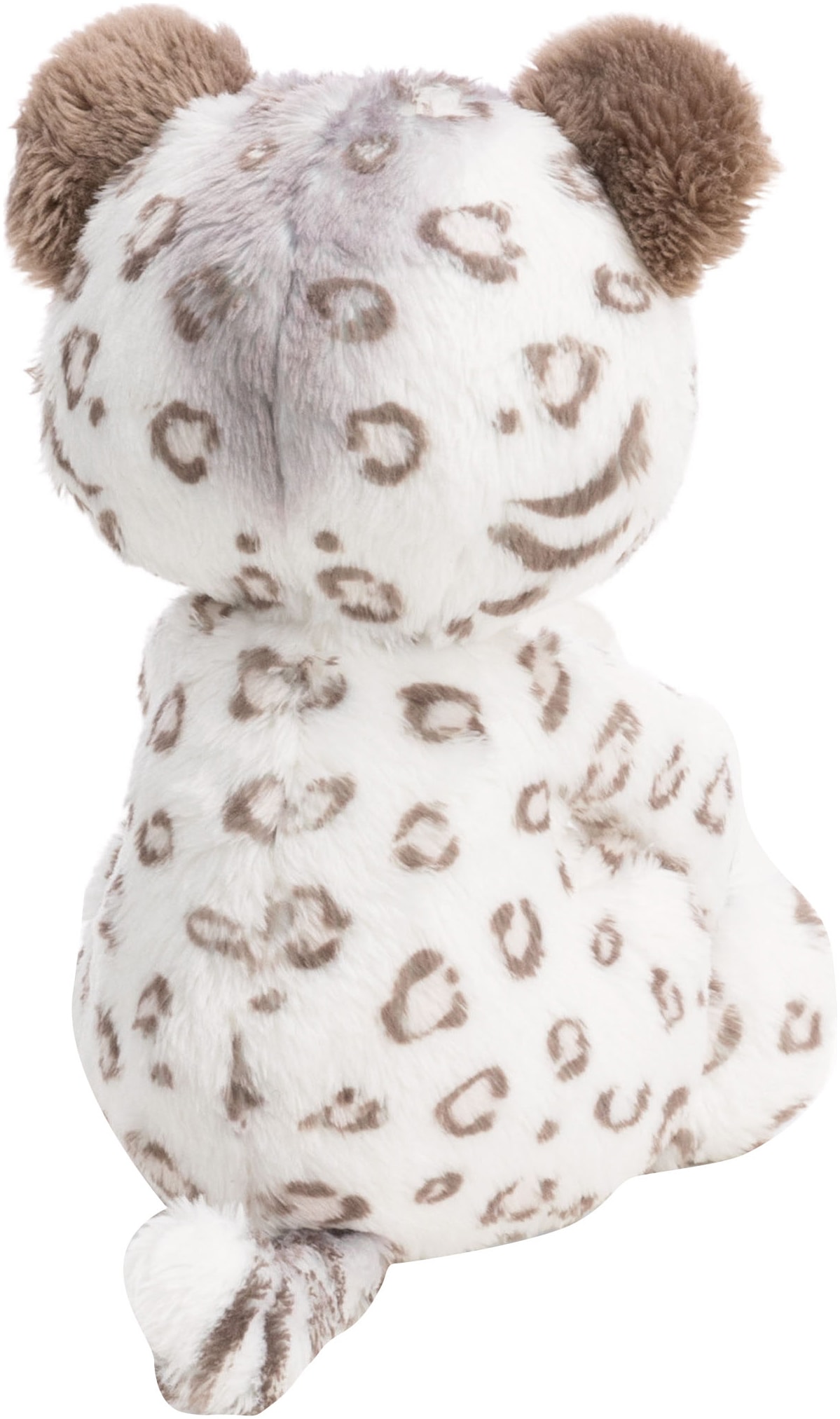 Nici Kuscheltier »Sleeping Pets, Schneeleopard, 12 cm« im Körbchen