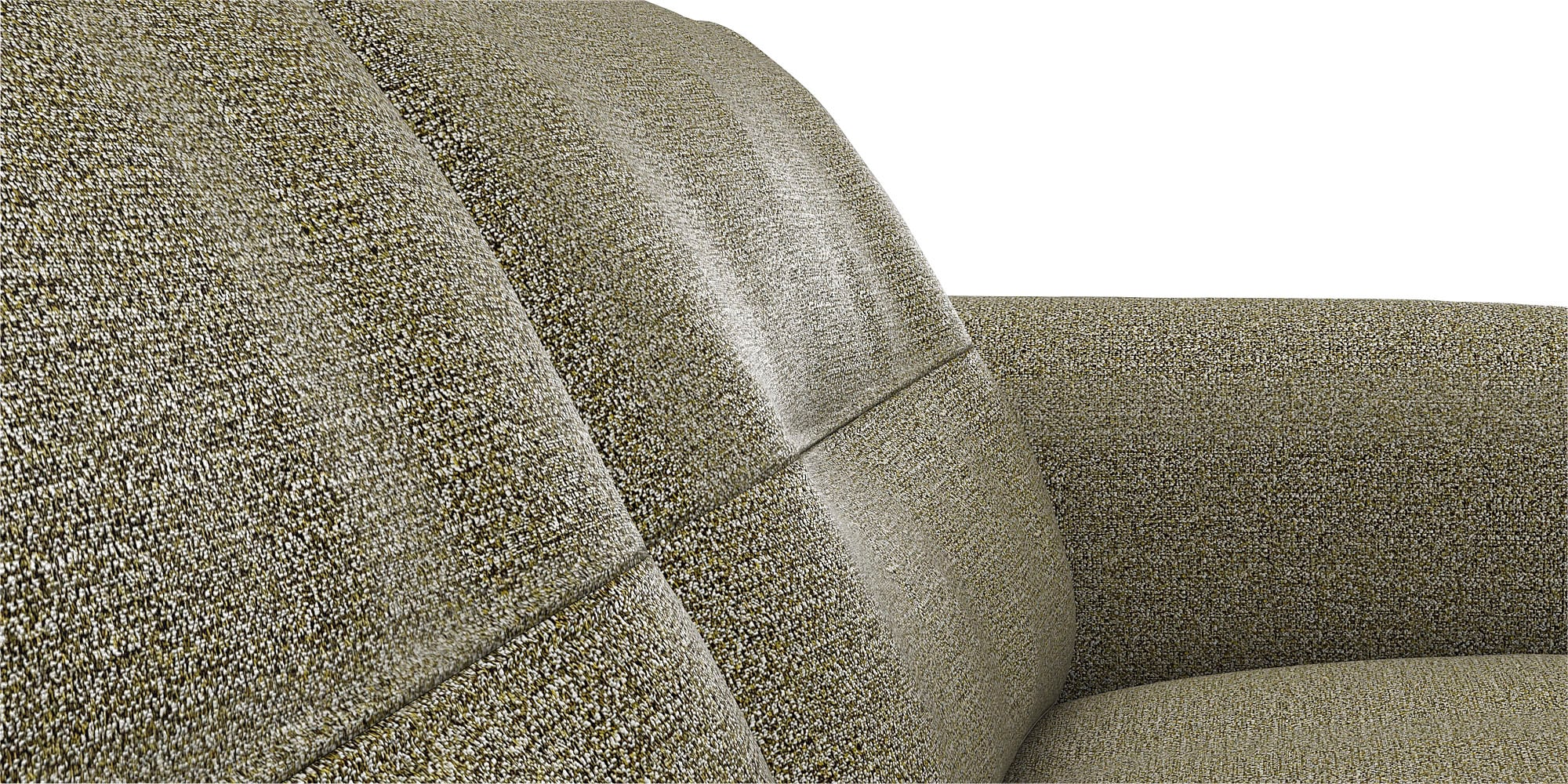 FLEXLUX 3-Sitzer »Glow Designsofa, bequem und komfortabel durch hochwertigen Sitzaufbau« Skandinavisches Design, hochwertige Verarbeitung, Armlehne walnuss