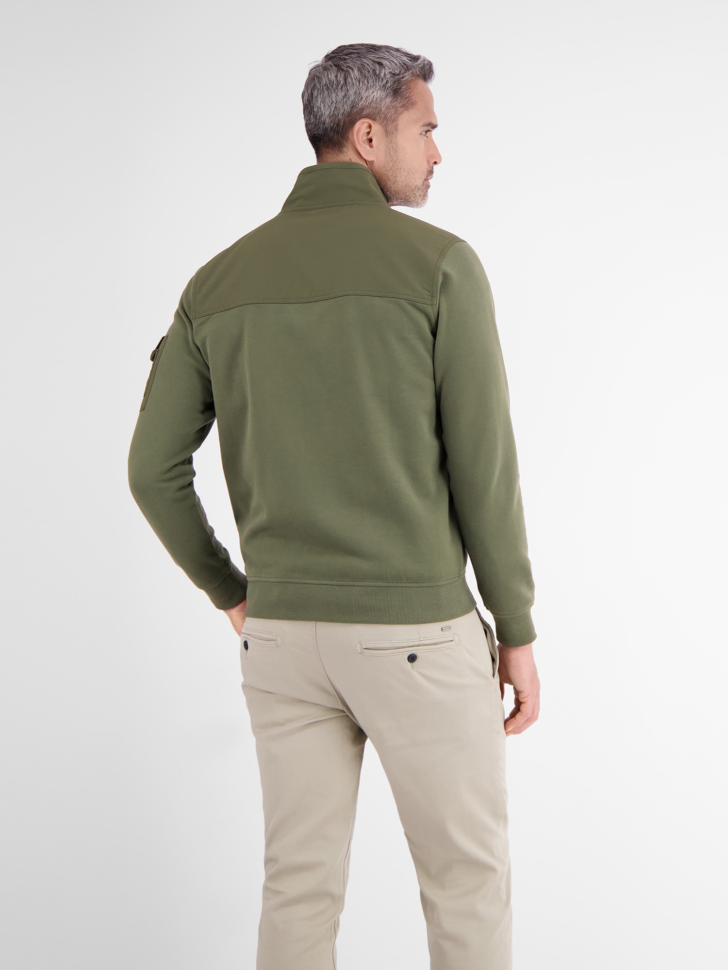 LERROS Sweatjacke »LERROS Sweatjacke in weicher Qualität«