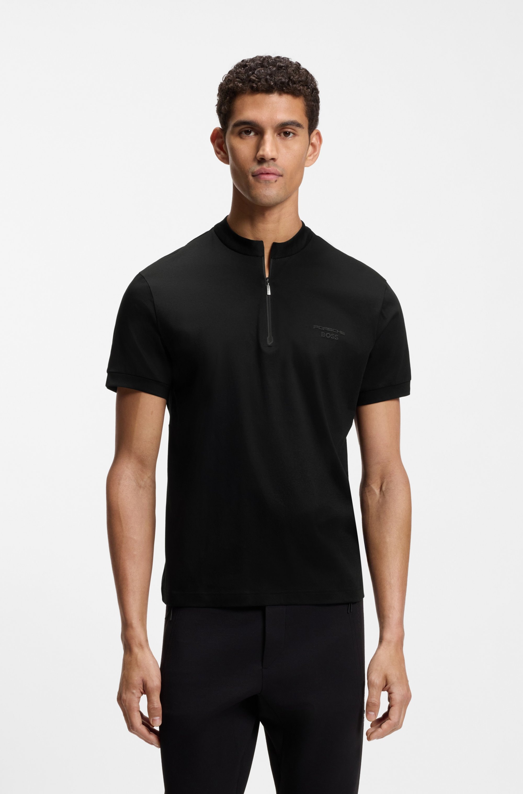 BOSS GREEN Poloshirt »Porsche Spirit 70 Capsule Collection« Premium Herrenmode Innovative Geruchskontroll-Technologie HEIQ MINT