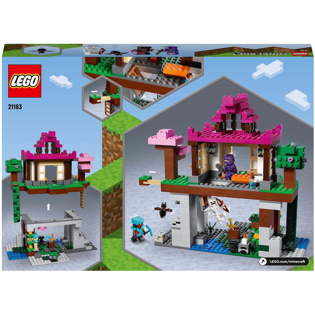 LEGO® Konstruktionsspielsteine »Das Trainingsgelände (21183), LEGO® Minecraft«, (534 St.)