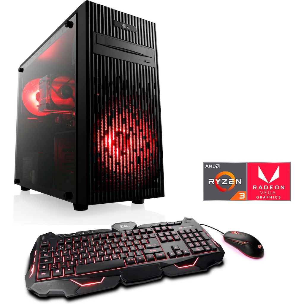 CSL Gaming-PC »Levitas T8186«