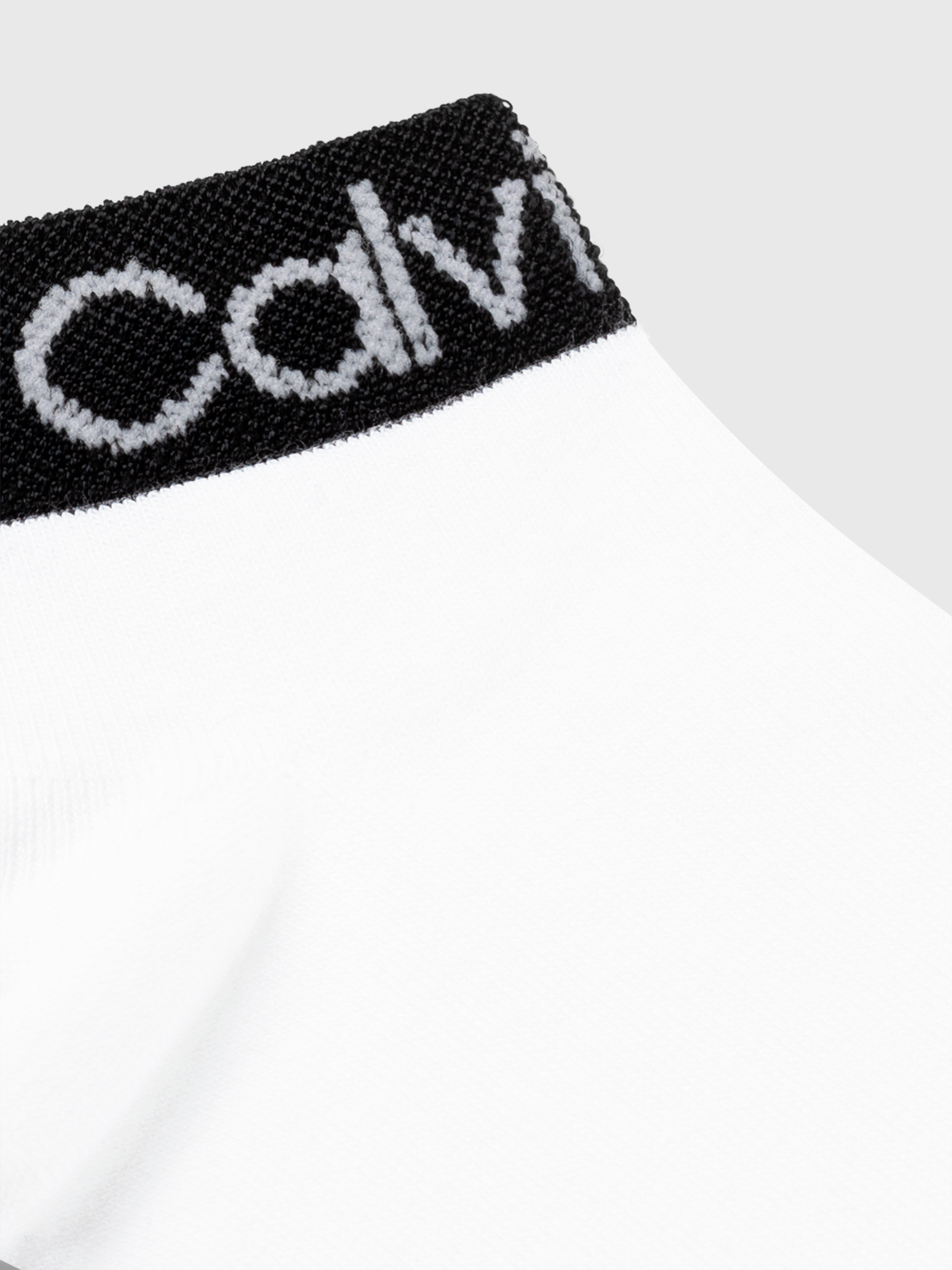 Calvin Klein Jeans Kurzsocken »CK WOMEN QUARTER 2P LOGO WELT«, (2 Paar), Coolmax-Garn für Feuchtigkeitstransport