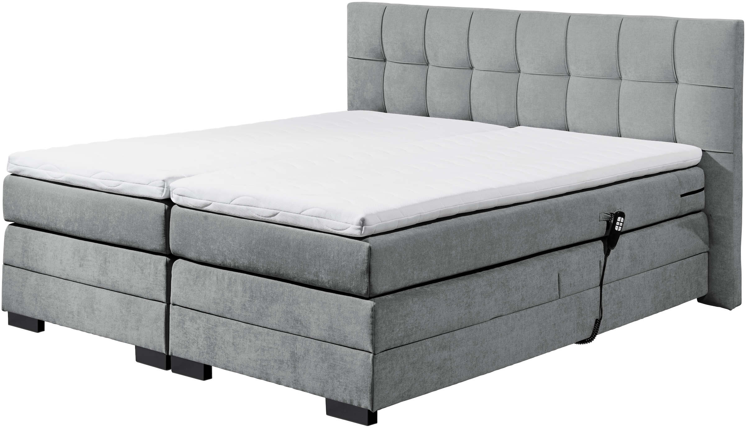 ED EXCITING DESIGN Boxspringbett »Talena« inkl. Motor und Topper