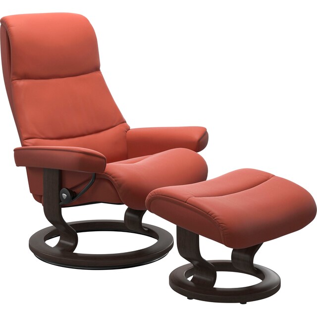 Wenge Classic Stressless® »View«, bei OTTO Relaxsessel mit mit Base, L,Gestell Größe Hocker), Relaxsessel (Set,