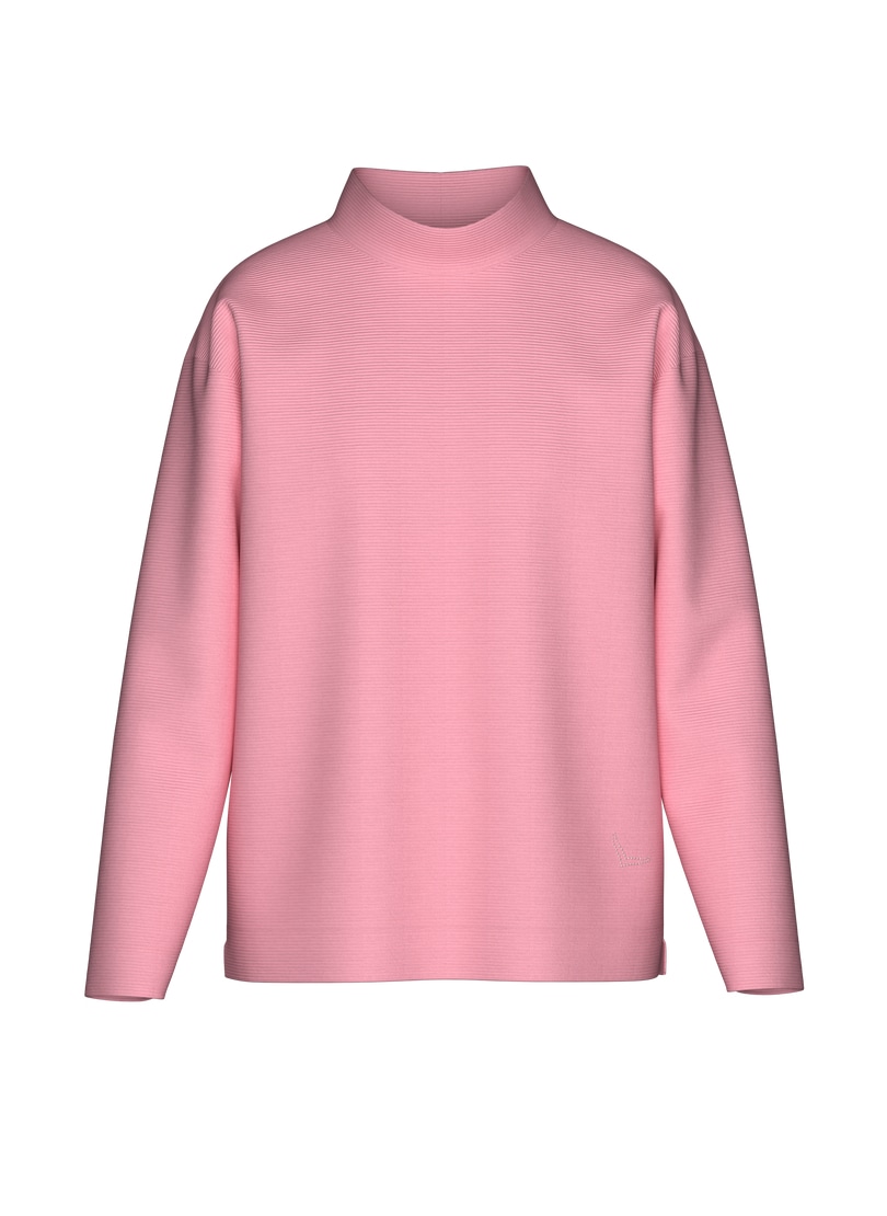 Trigema Sweatshirt »TRIGEMA Sweatshirt mit Stehkragen«
