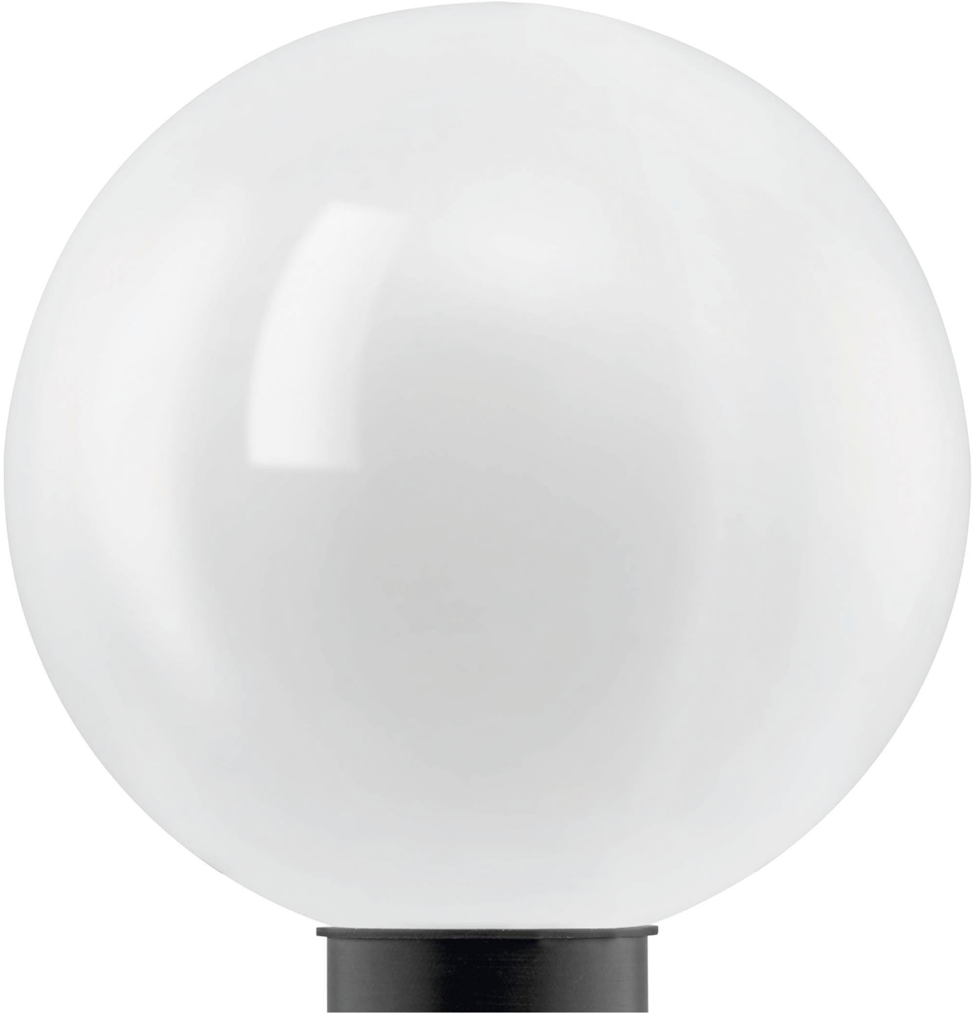 EGLO LED Solarleuchte »Z_Solar Solarleuchte, Außenleuchte, Außenbeleuchtung. Erdspiess, Lampe« LED-Modul 1 Stk. Warmweiß EGLO Solarleuchte Z_solar schwarz Kunststoff weiss 1X0,2W H:61 Ø 30 cm