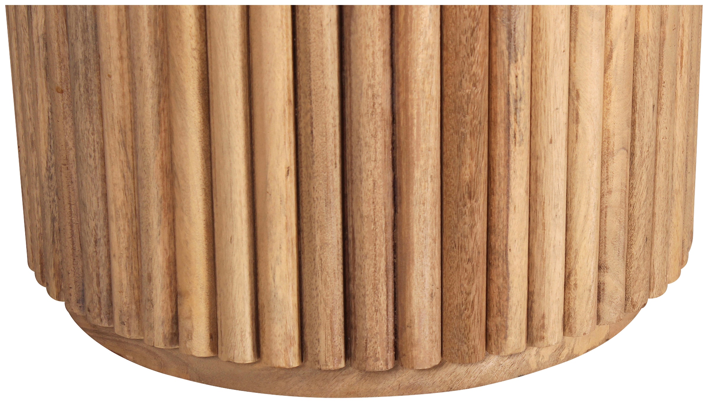 TOM TAILOR HOME Esstisch »Ribbed Side Table High«, mit Säulenfuß im extravaganten Ribbed-Look