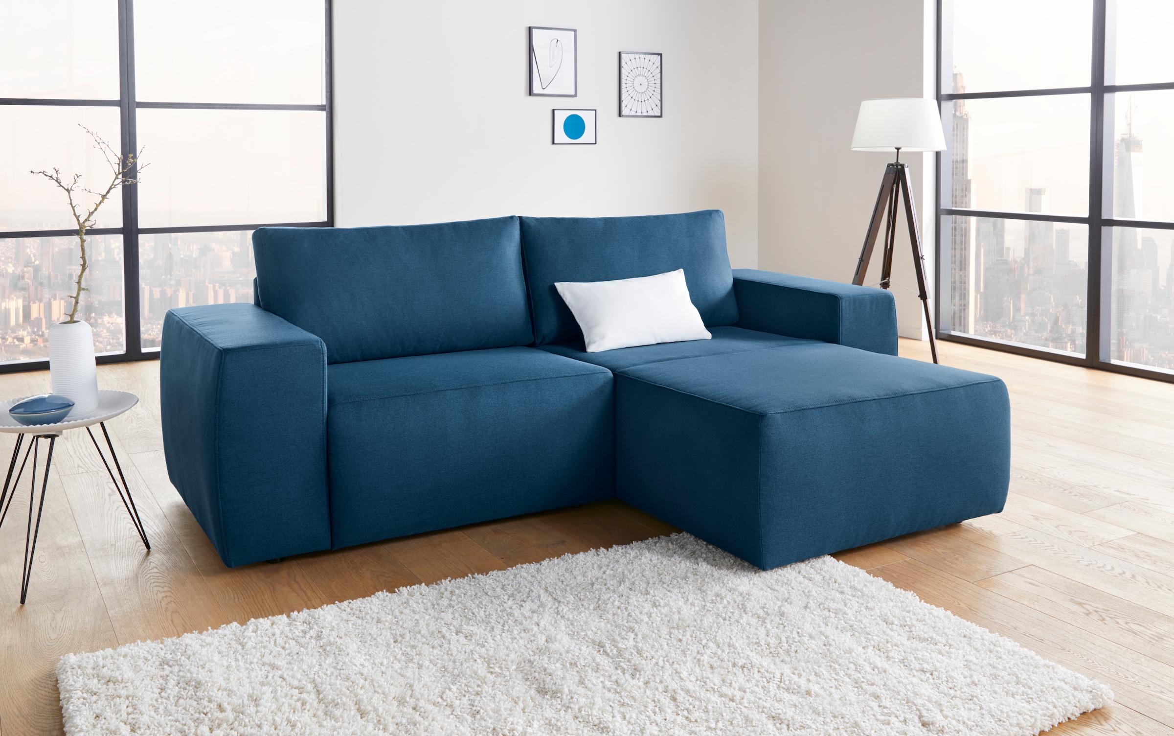 Ecksofa »LooksII L-Form«, geradlinig und komfortabel