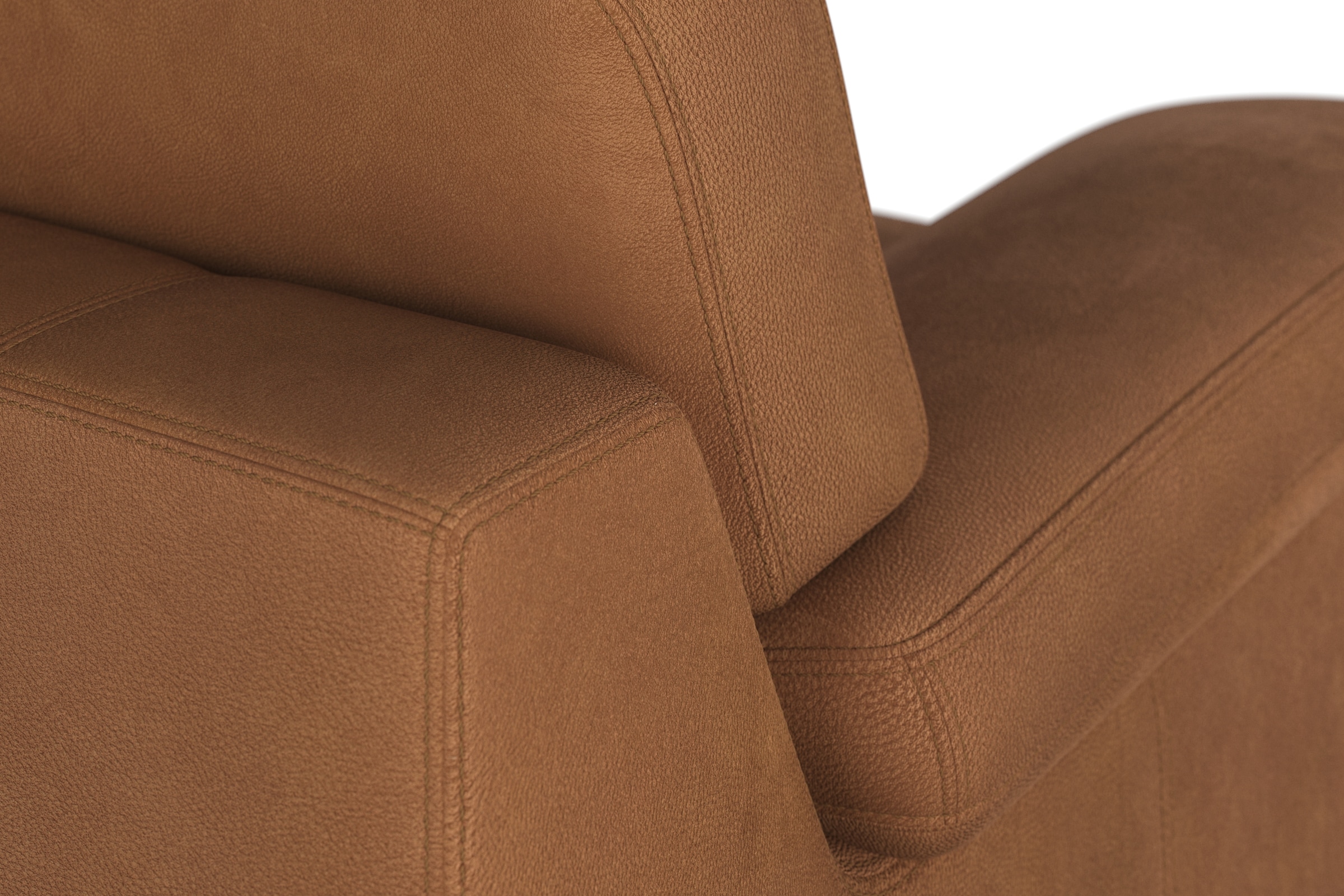 machalke® 3-Sitzer »diego«, mit weichen Armlehnen, Füße wengefarben, Breite  225 cm kaufen bei OTTO
