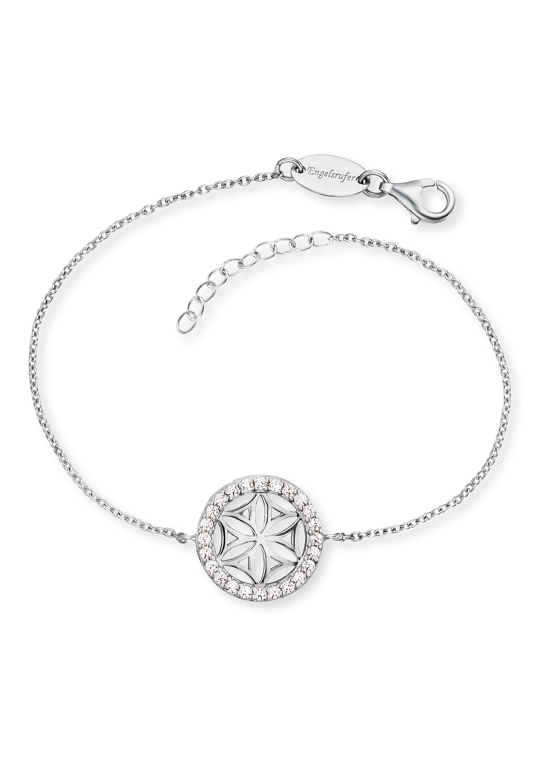 Engelsrufer Armband »Lebensblume, ERB-LILLIFL-ZI, ERB-LILLIFL-ZIM«, mit Zirkonia (synth.)