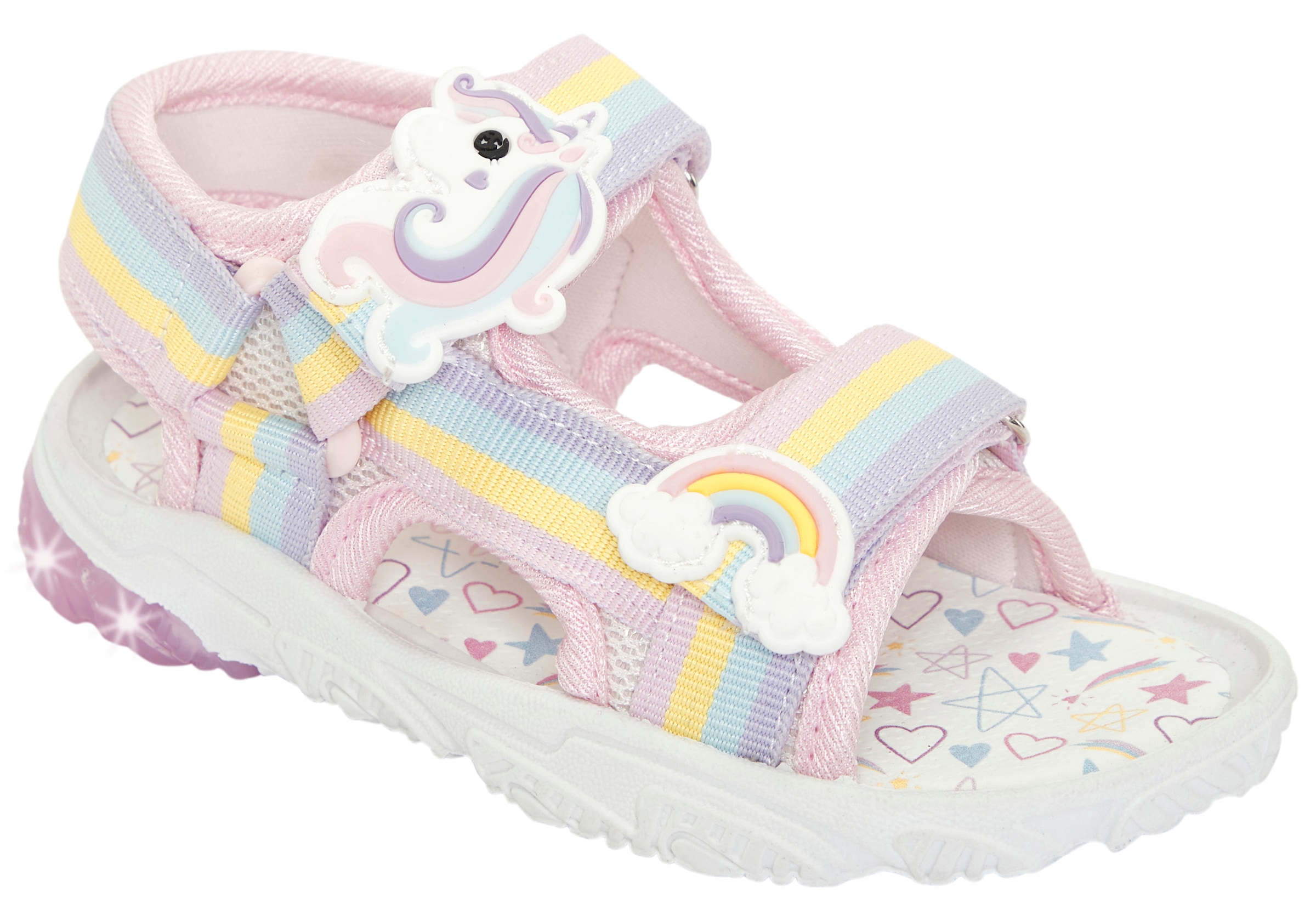 Disney Sandale »UNICORN«  mit cooler Blinkfunktion