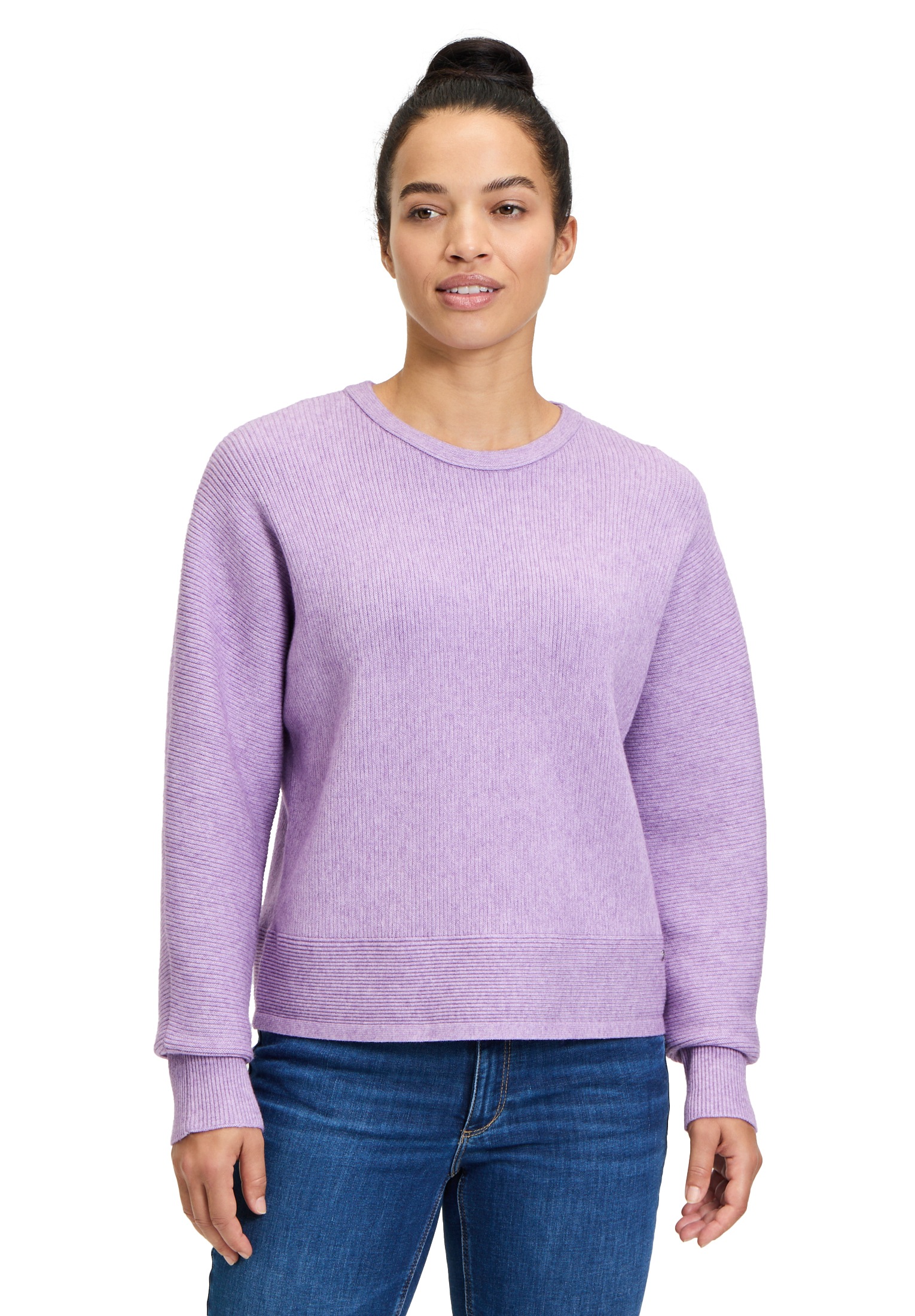 Betty&Co Strickpullover »Strickpullover mit Struktur«