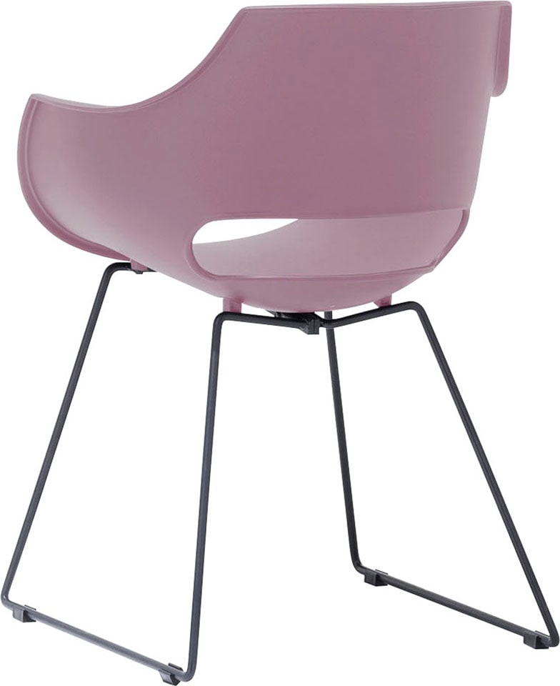 MCA furniture Schalenstuhl »Rockville« (Set) 4 Stk. 4er-Set, Kufe, Kunststoff, Belastbarkeit 120 kg, Sitzhöhe ca. 46 cm