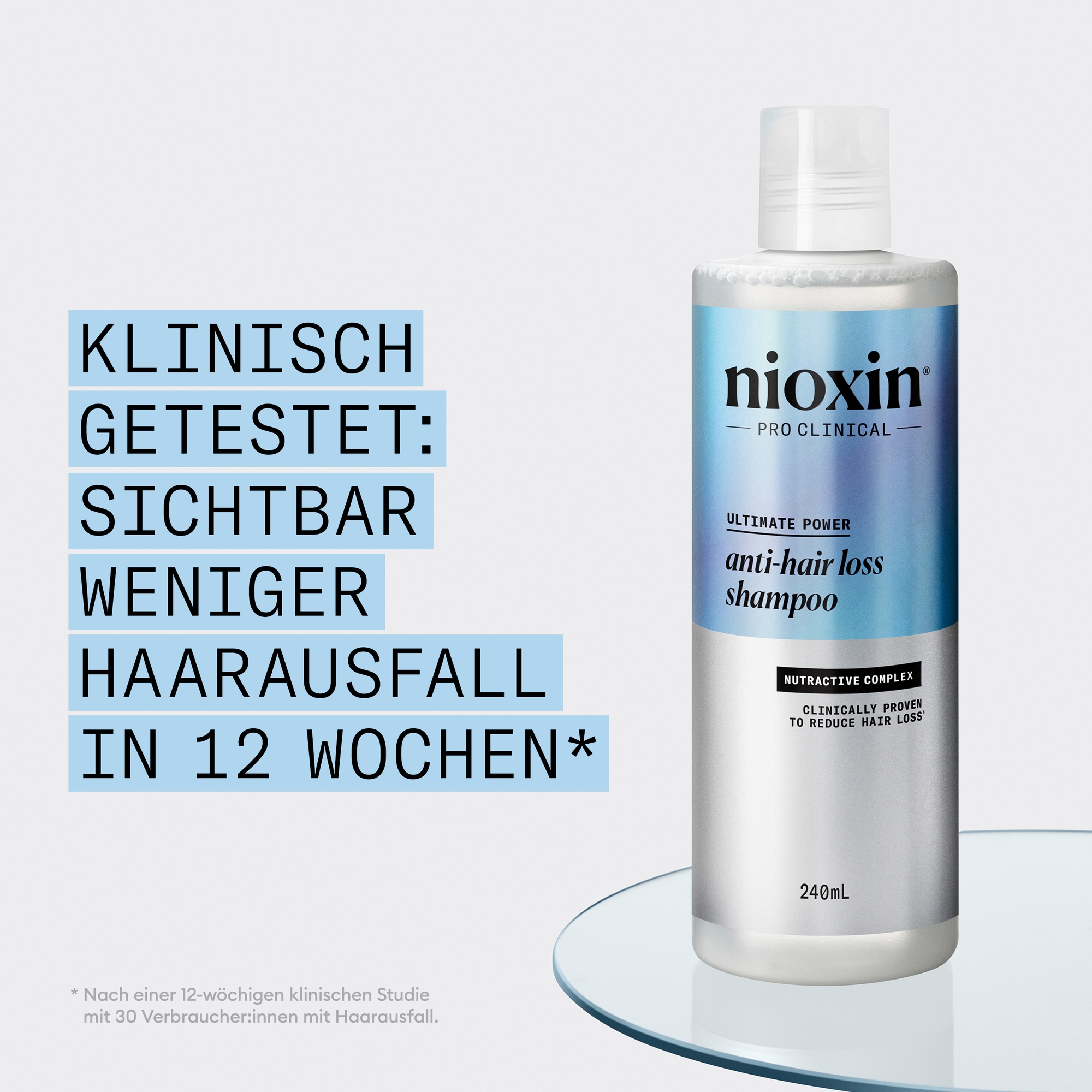 Nioxin Kopfhaut-Pflegeshampoo »Anti-Hairloss Shampoo« nährend, pflegend, gegen Haarverlust