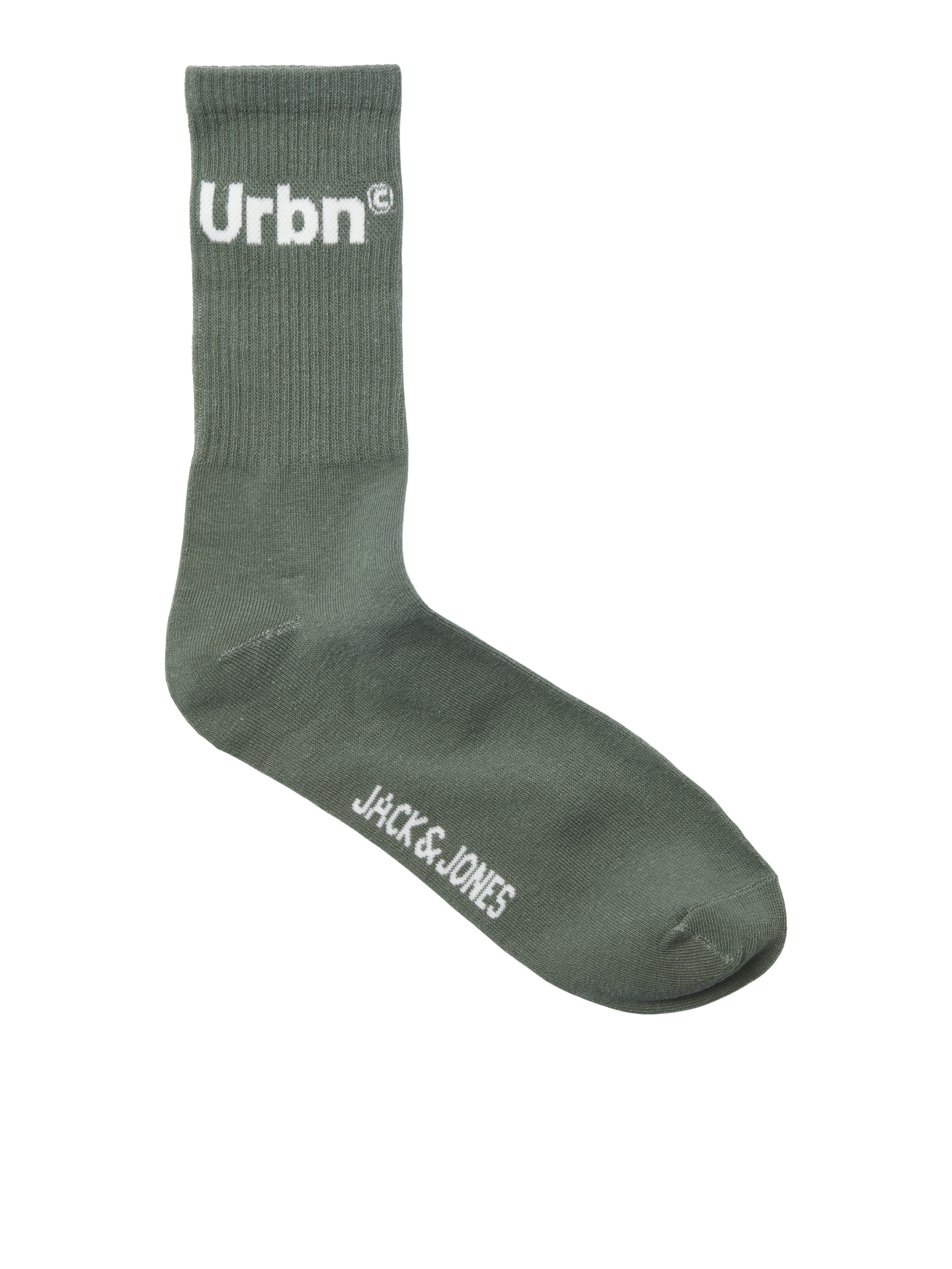Jack & Jones Freizeitsocken »JACURBN TENNIS SOCKS 7 PACK SN«, (Packung, 7 Paar), mit Schriftzug