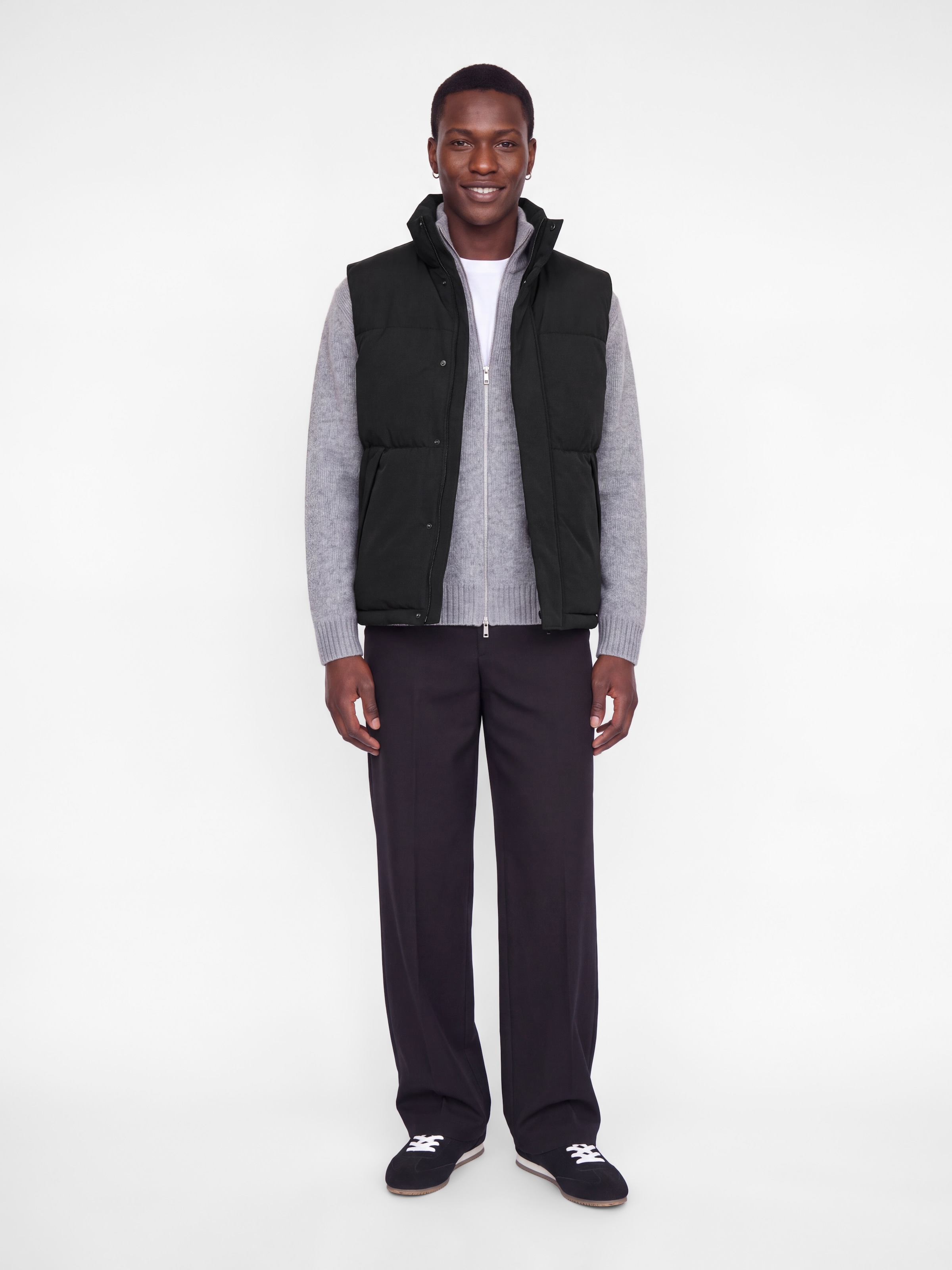 Jack & Jones Steppweste »JJESOHO BODYWARMER AW26 SN« Kunstfaser, mit Stehkragen