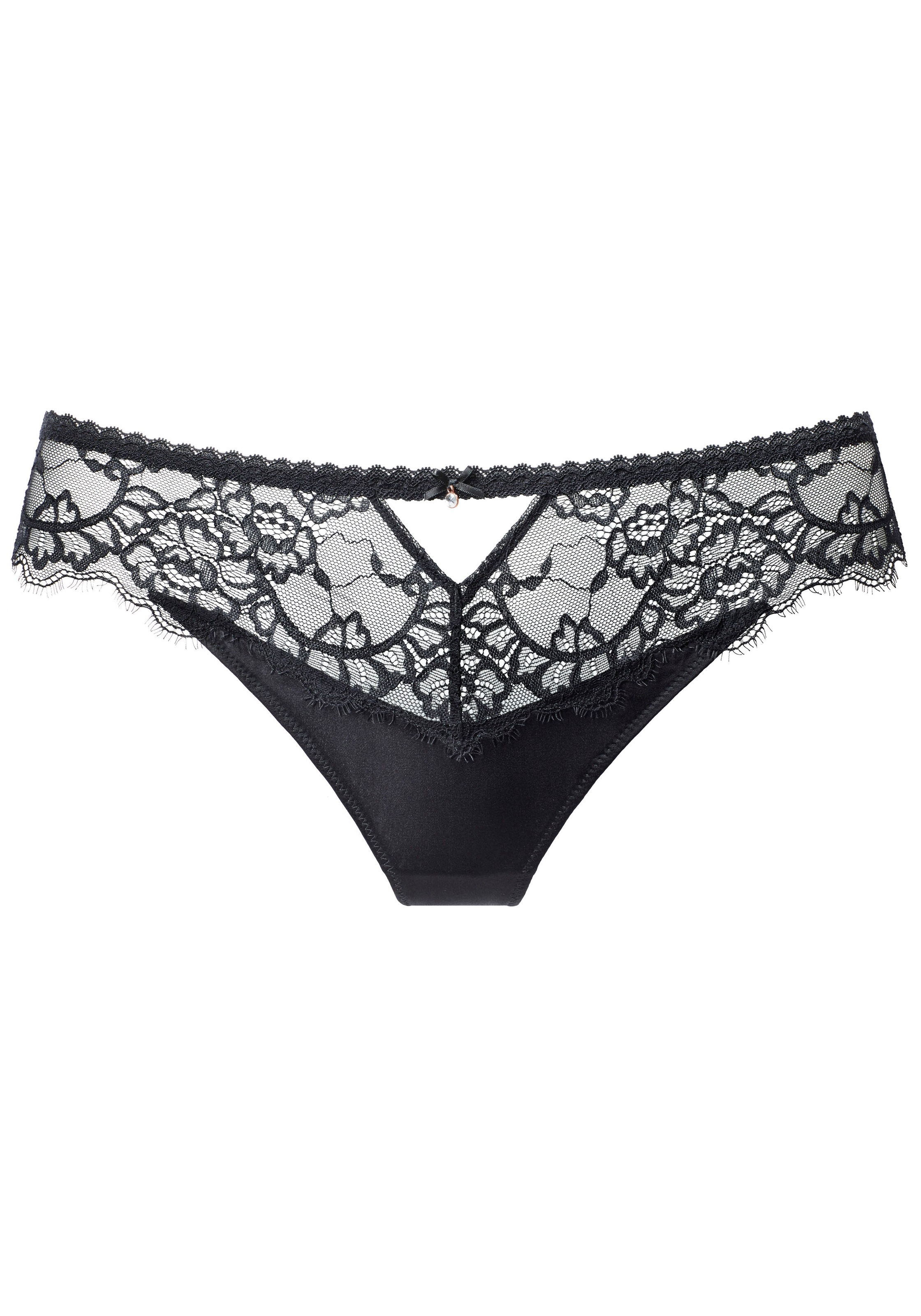 LASCANA String »Alana« mit hohem Seidenanteil und edler Spitze