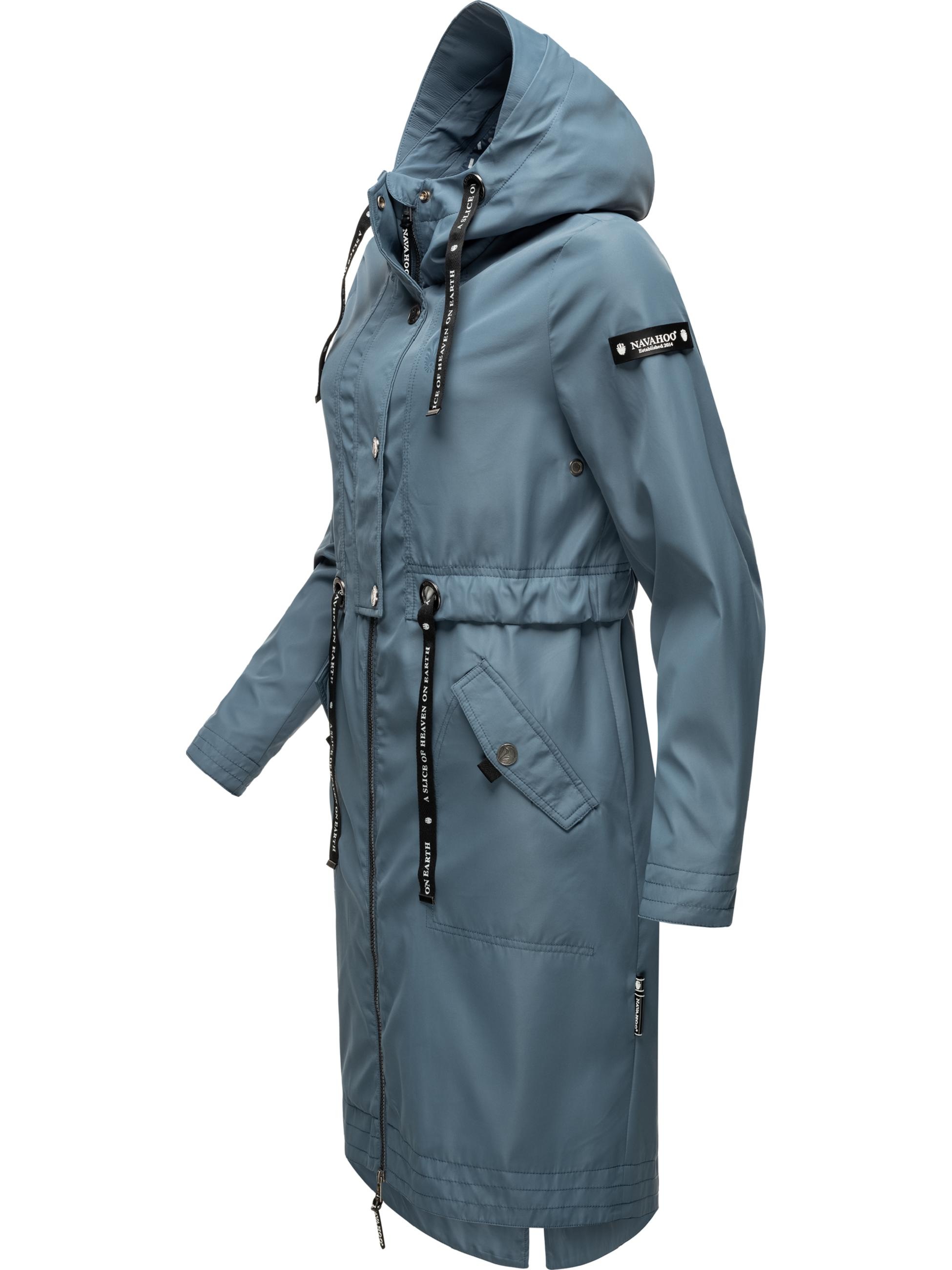 Navahoo Funktionsparka »Übergangsjacke Josinaa«, mit Kapuze, stylische Übergangs Outdoorjacke mit Kapuze