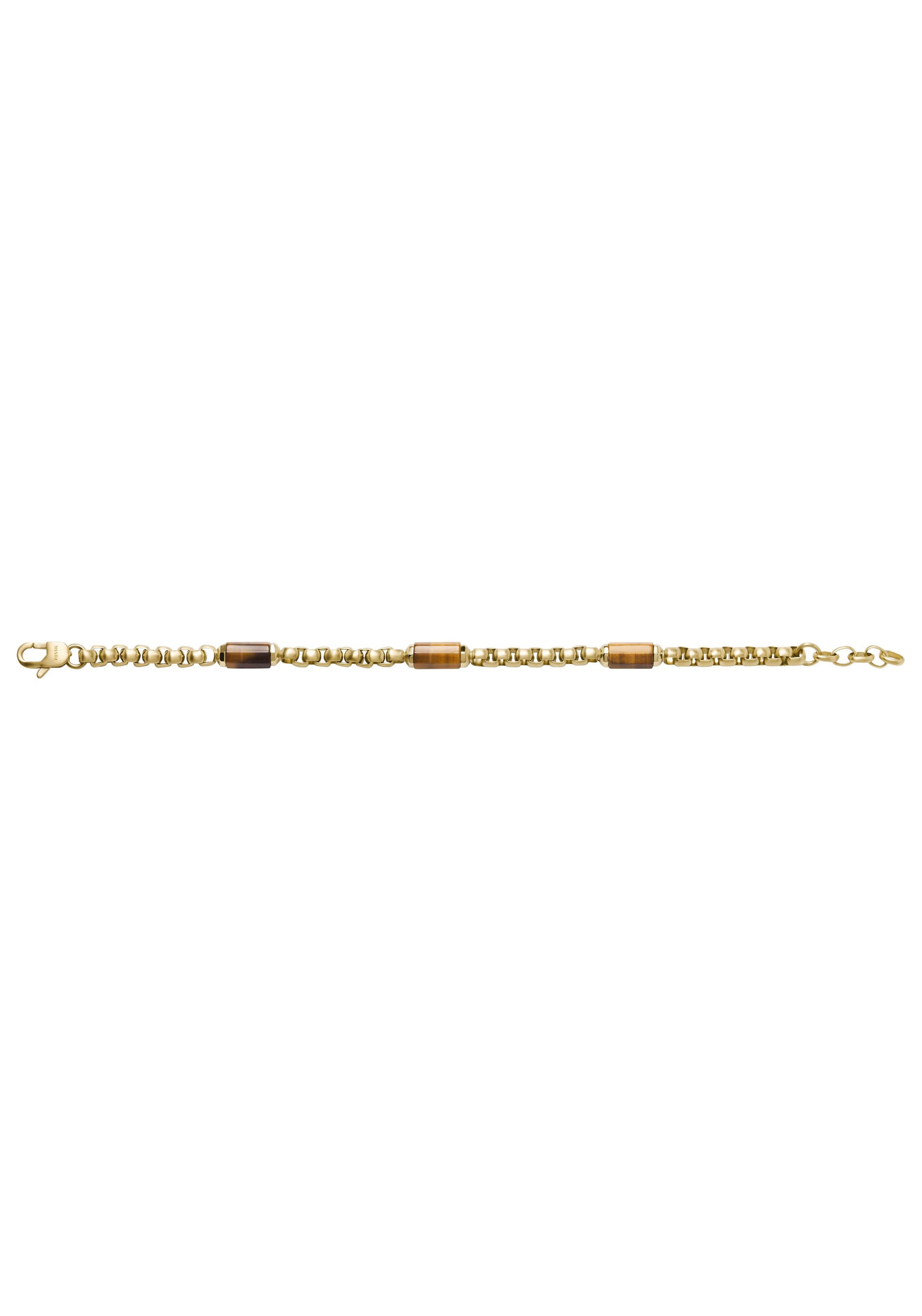 Fossil Armband »ALL STACKED UP, JF04570710, JF04571710«, mit Malachit oder Tigerauge
