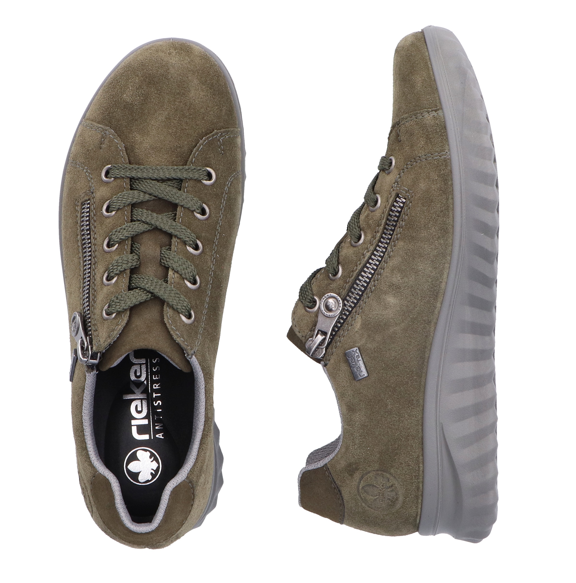 Rieker Sneaker, Outdoorschuh, Halbschuh, Schnürschuh mit TEX-Membran