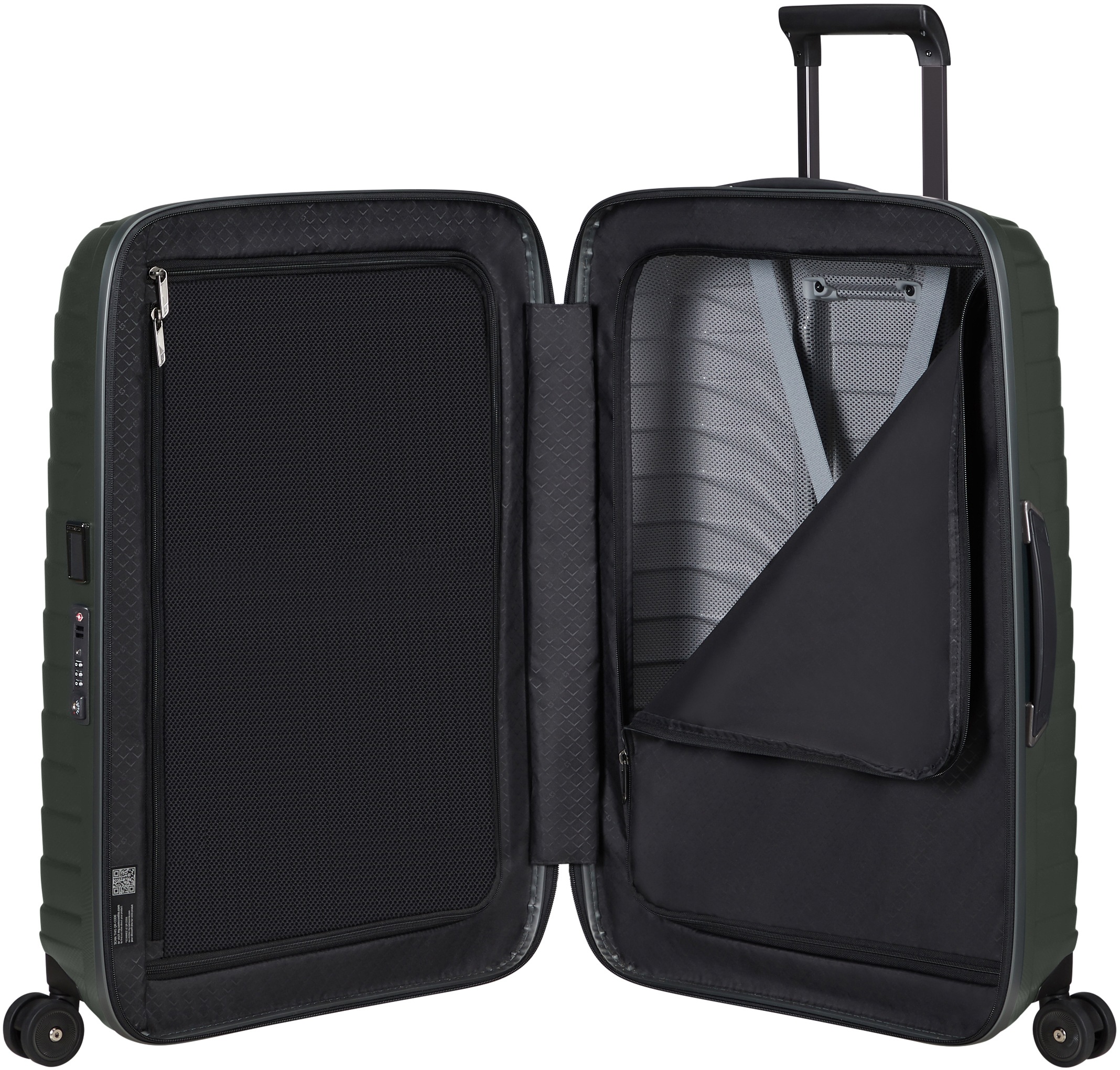 Samsonite Hartschalen-Trolley »PROXIS, verschiedene Größen und Farben«, 4 Rollen, Trolley Reisegepäck Hartschalenkoffer Reisekoffer TSA-Zahlenschloss