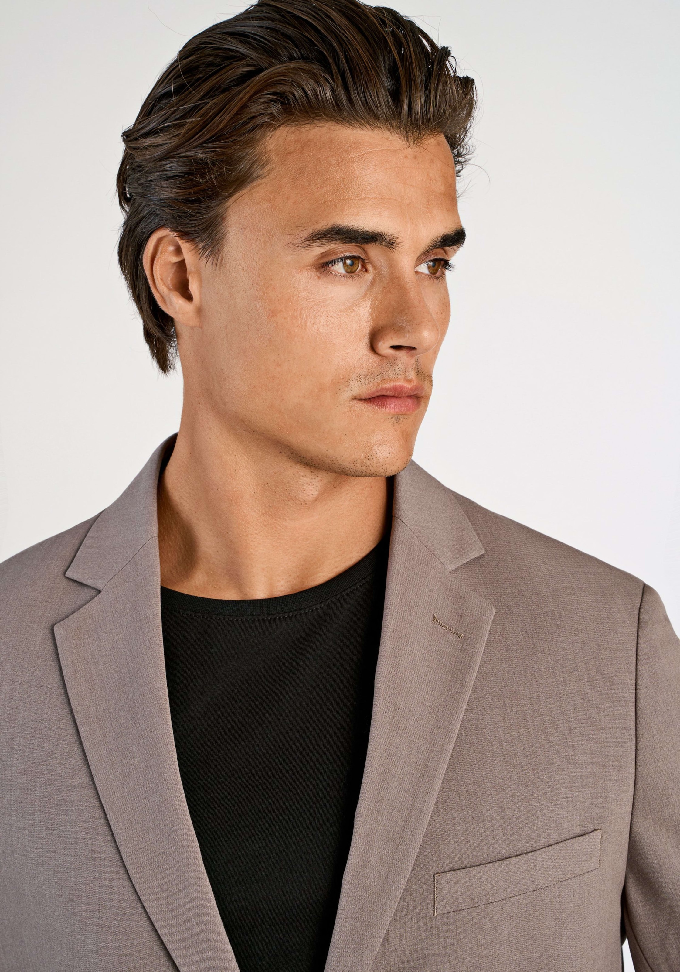 LINDBERGH Sakko mit Viskose und Stretch, in melierter Optik