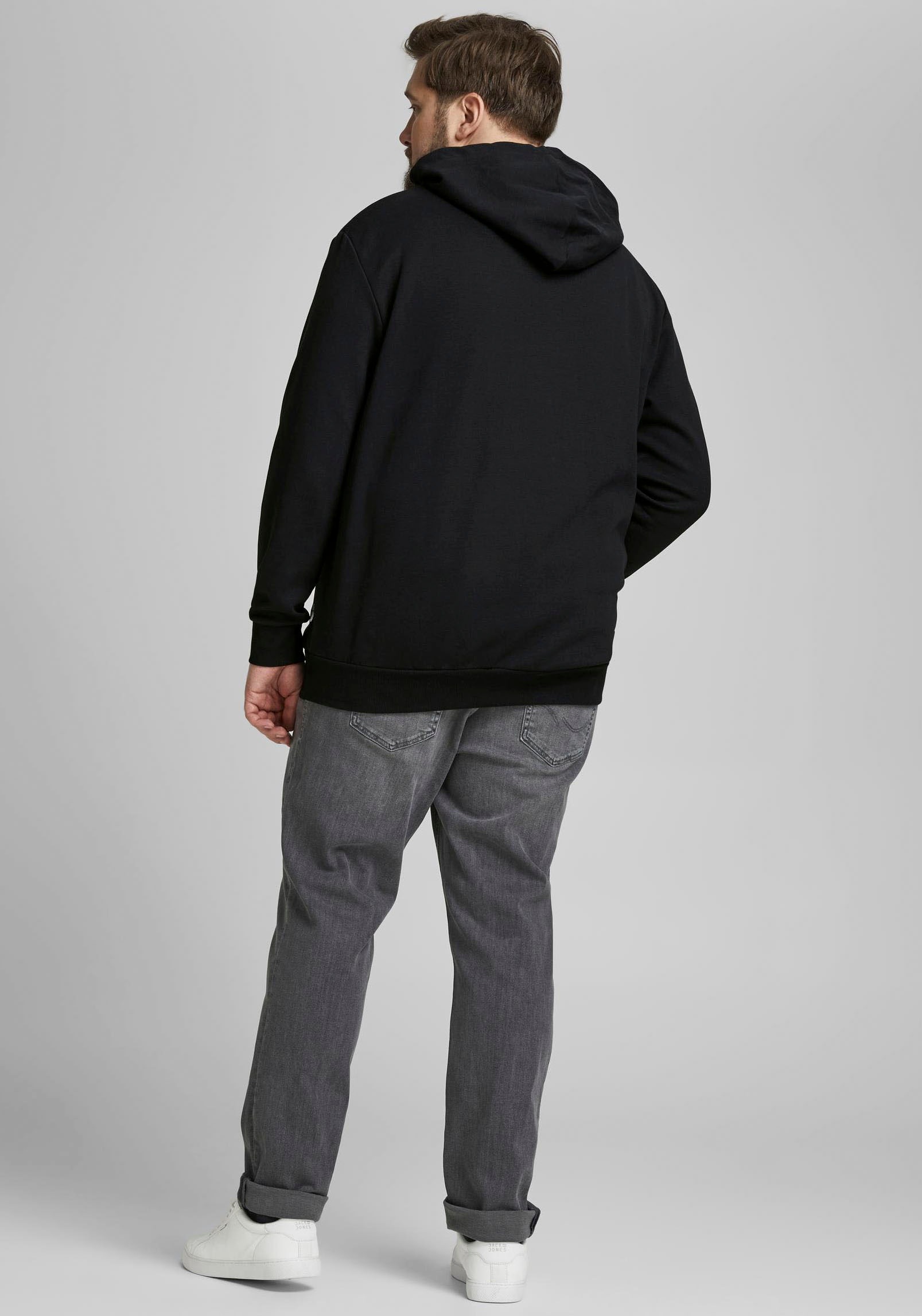 Jack & Jones PlusSize Kapuzensweatshirt »BASIC SWEAT HOOD«, bis Größe 6XL