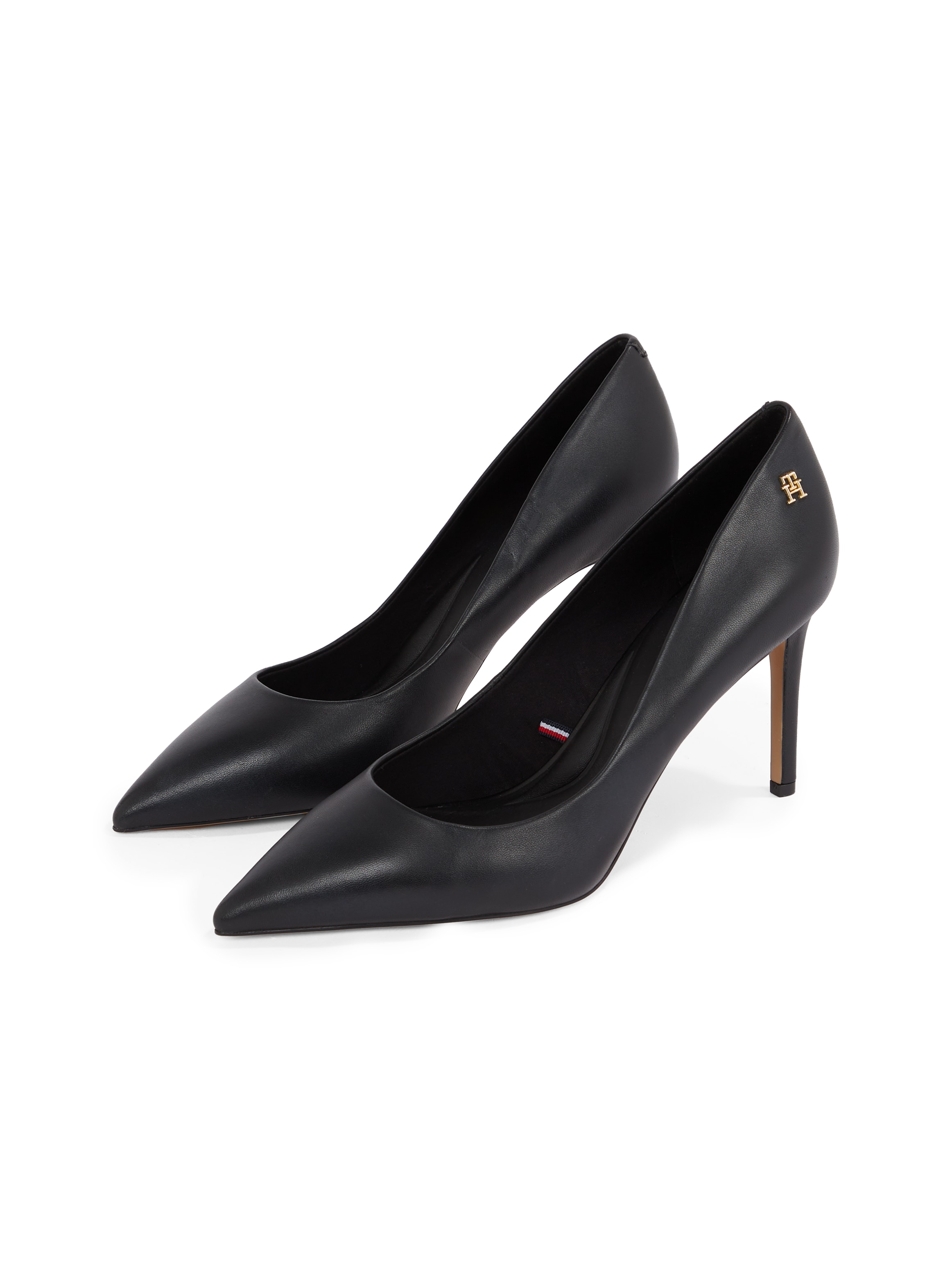 Tommy Hilfiger High-Heel-Pumps »ESSENTIAL POINTED PUMP«, Stilettoabsatz, Abendschuh, Partyschuh in schmaler Form