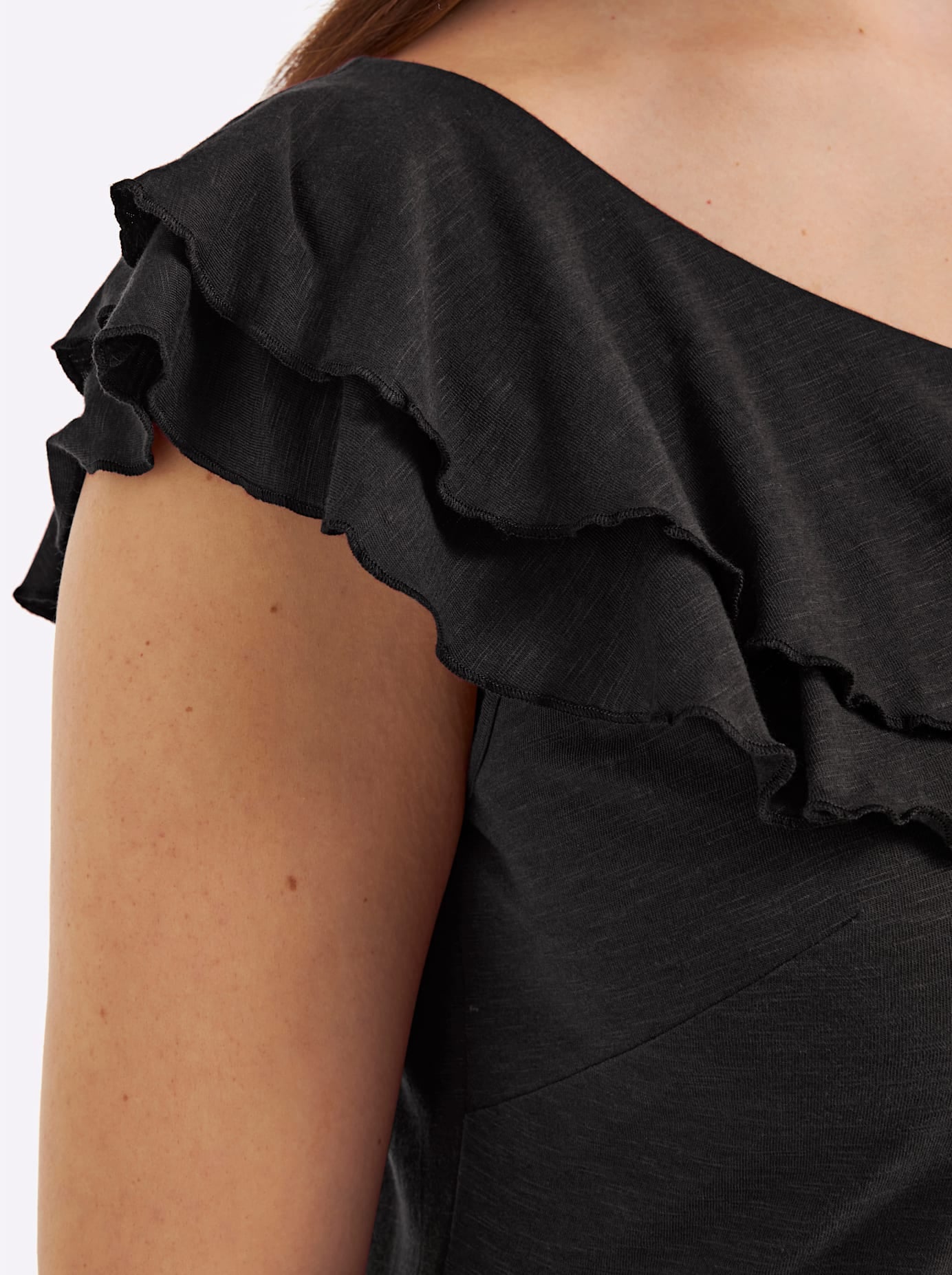 Sheego T-Shirt »Halbarmshirt« 1