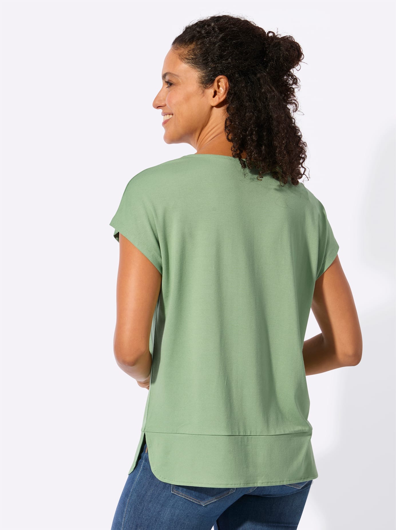 Inspirationen Kurzarmshirt »Shirt« 1 tlg.