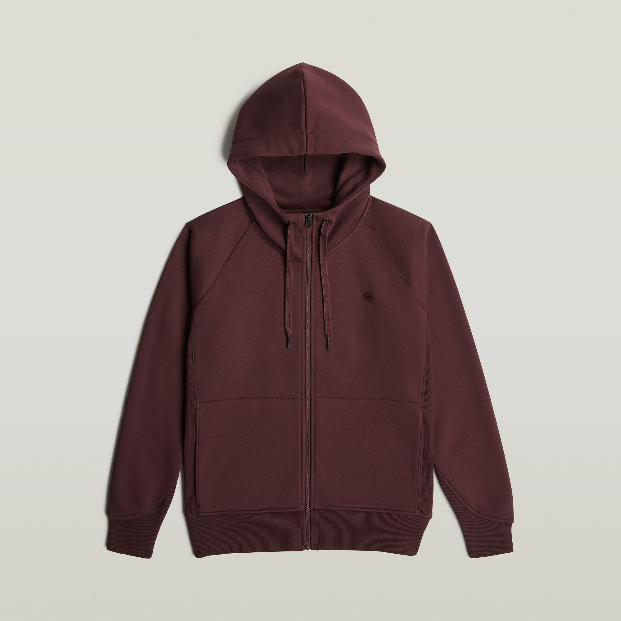 G-STAR Kapuzensweatjacke »Premium core 2.1 hdd zip thru«, mit tonaler Logostickerei