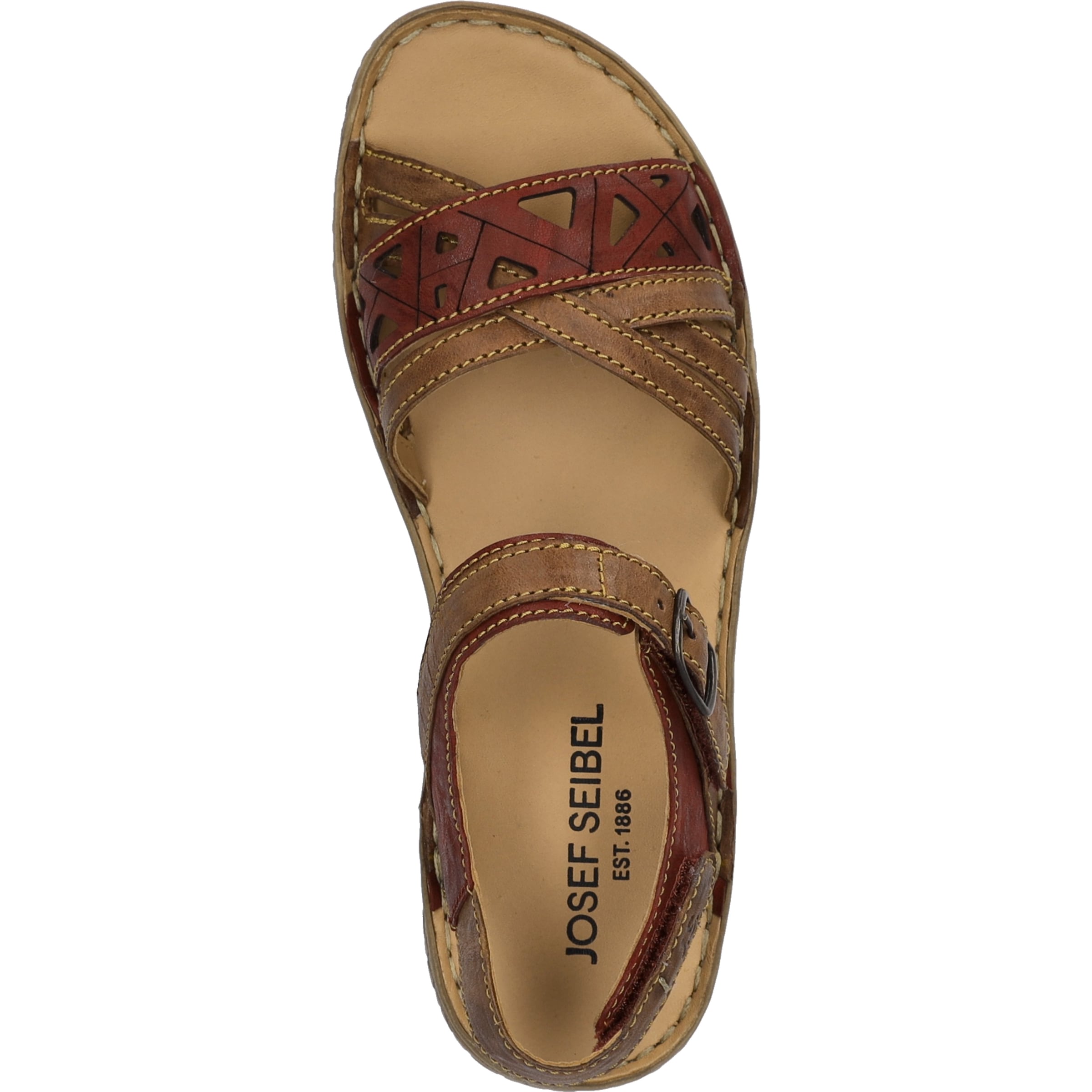 Josef Seibel Sandale »Ivy 08, rot-kombi«