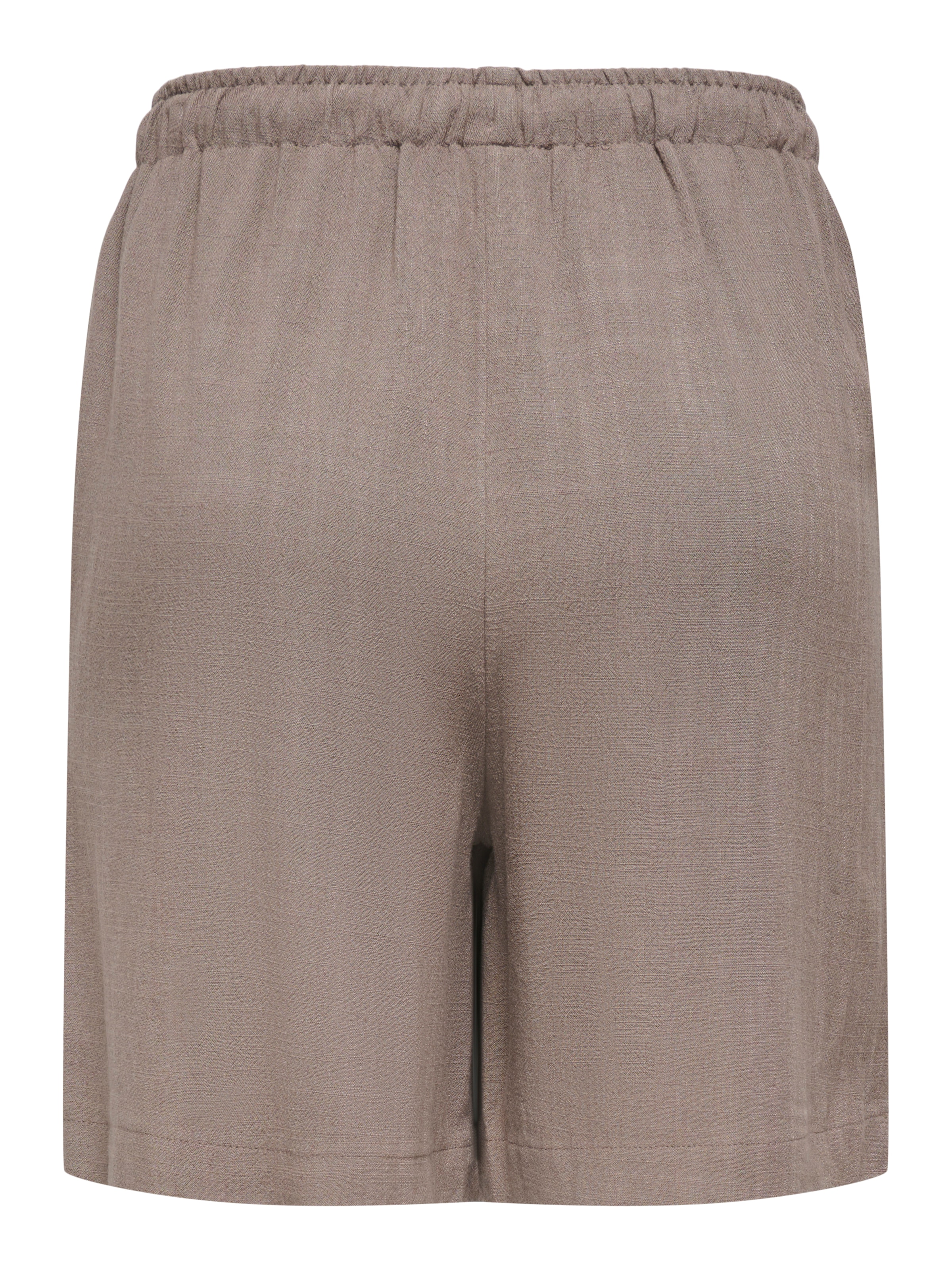 ONLY Shorts »ONLSIESTA MW PULL-UP LIN BL SHORTS NOOS«  loose fit, Jersey, Viskosemischung, elastischer Bund, unifarben