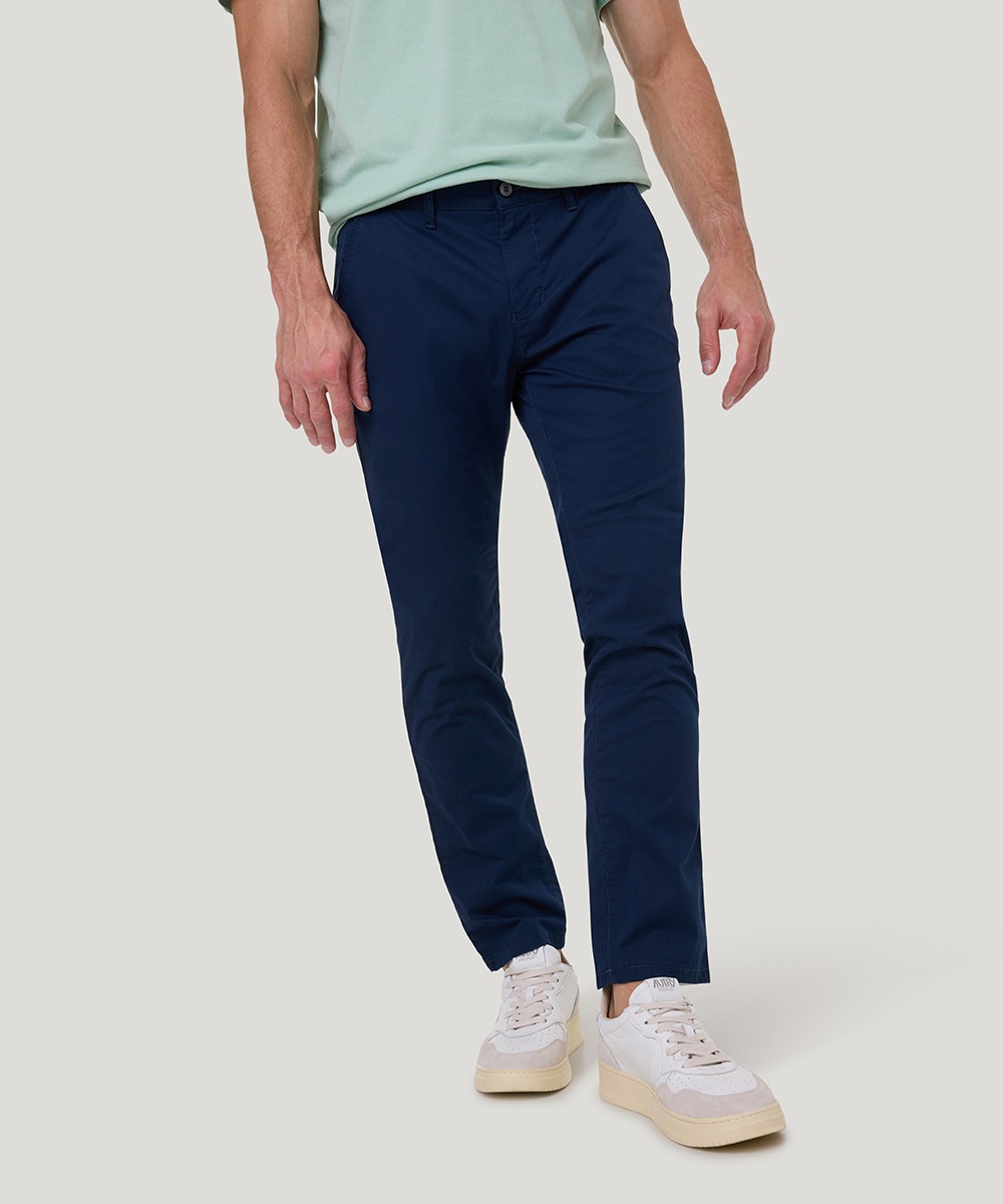 Pioneer Authentic Jeans Herren Chinohose »Chino Enzo« in blau, Größe 40